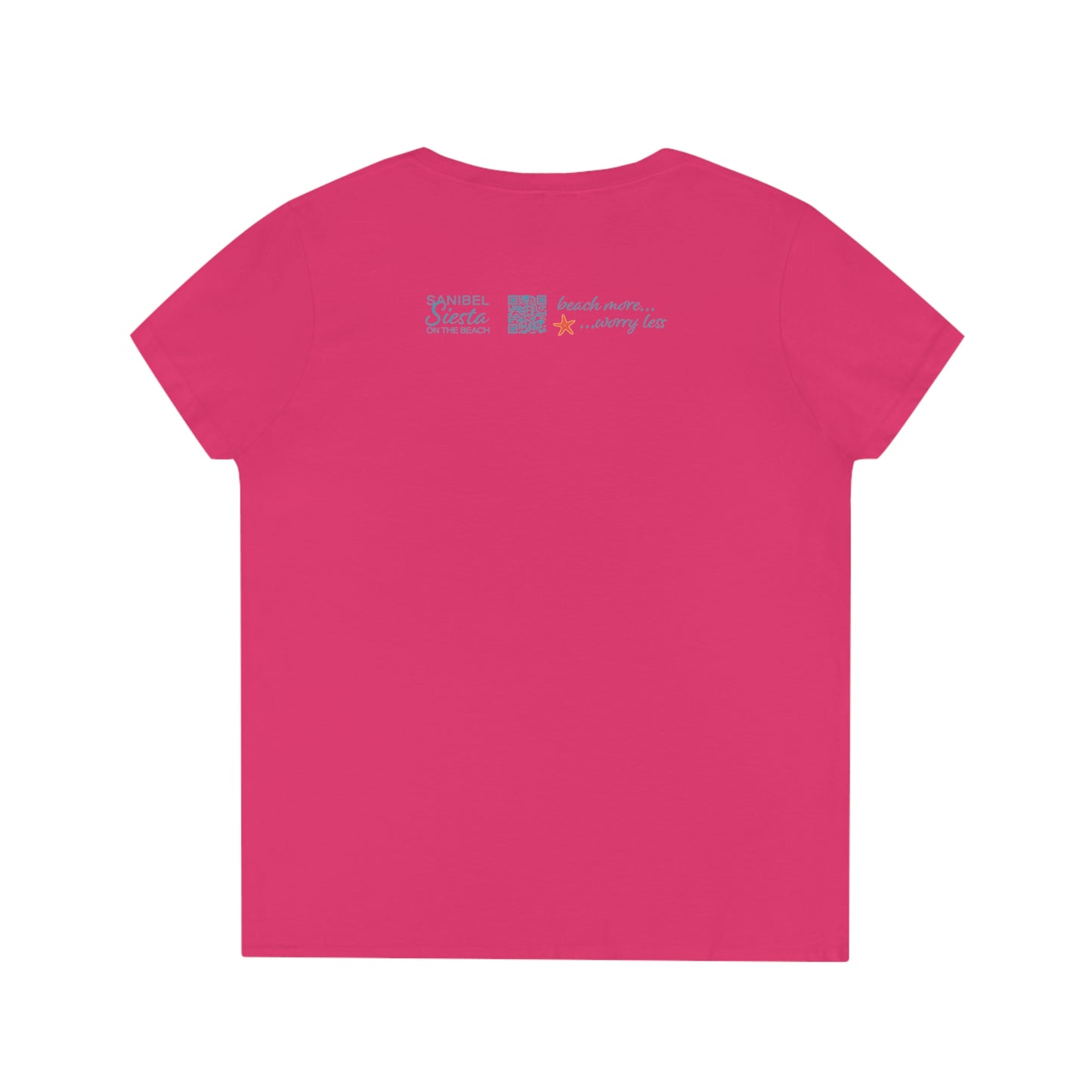 Sanibel 3D Ladies' V-Neck T-Shirt + More Colors