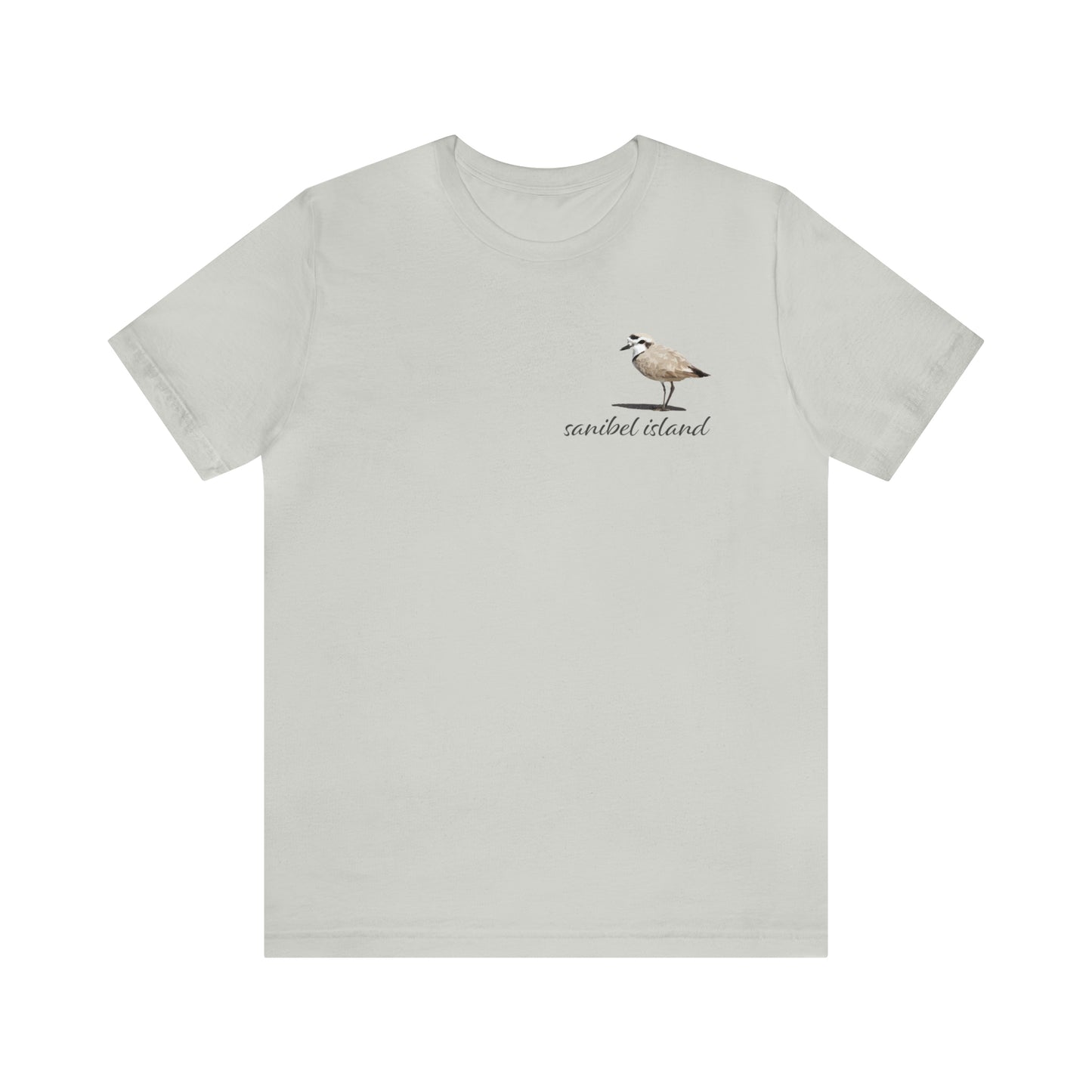 Sanibel Island Snowy Plover Unisex Jersey Short Sleeve Tee