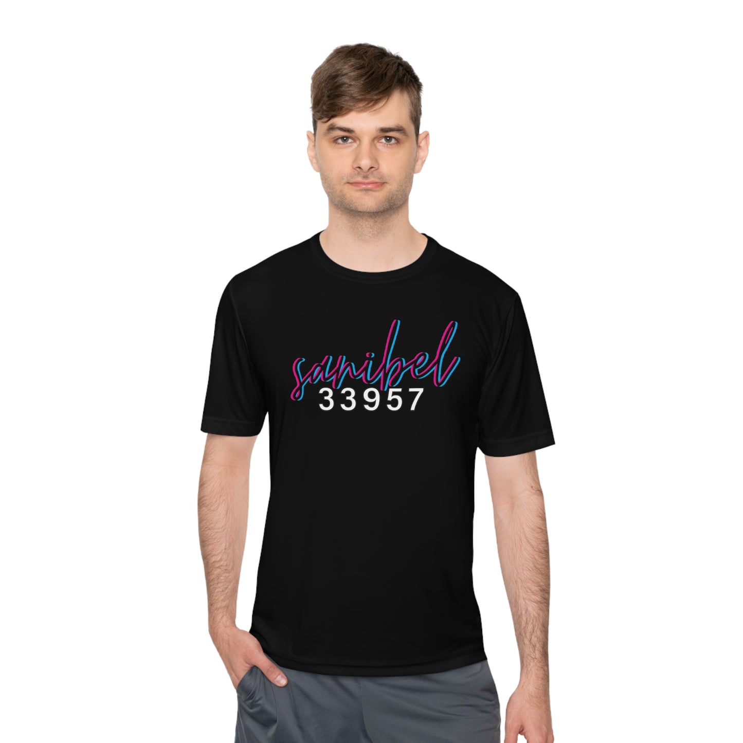 Sanibel 33957 Unisex Moisture Wicking Tee + More Colors