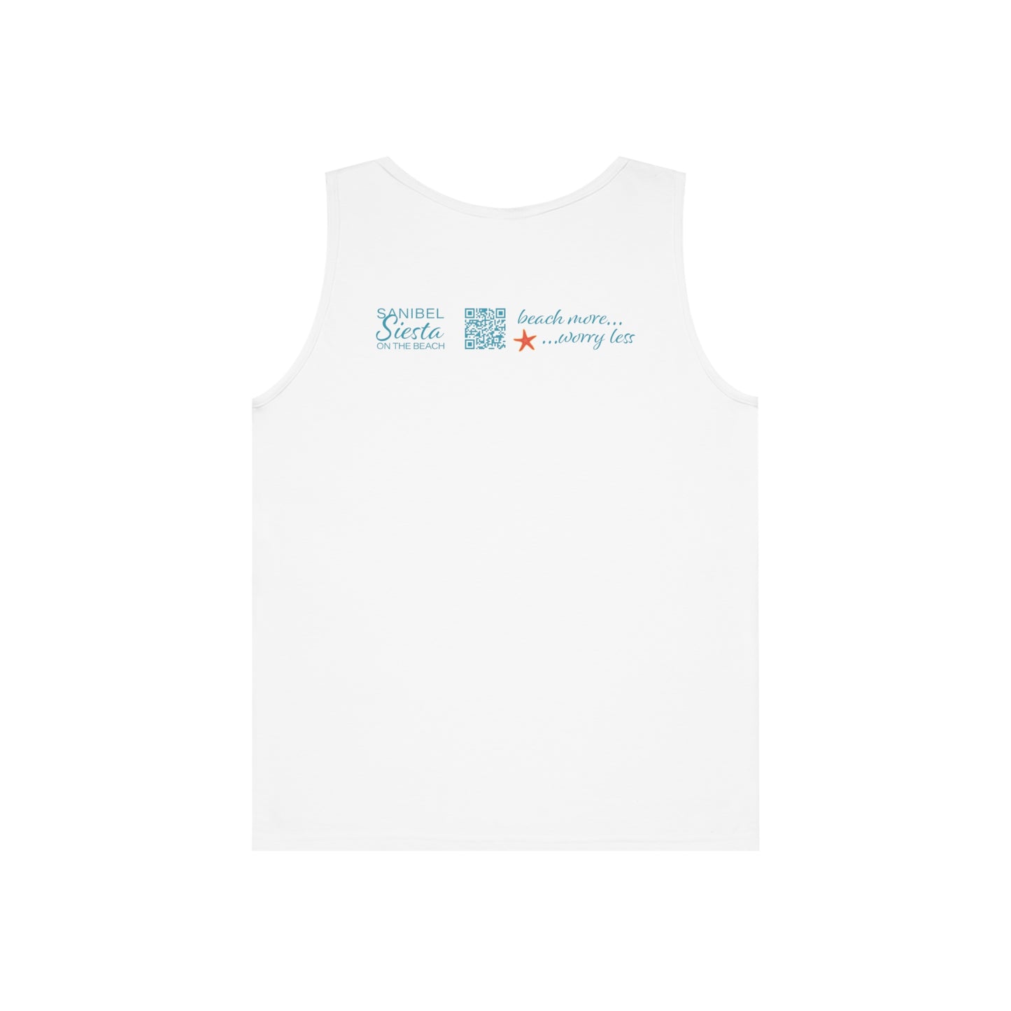 Sanibel Siesta Strong Unisex Heavy Cotton Tank Top + More Colors