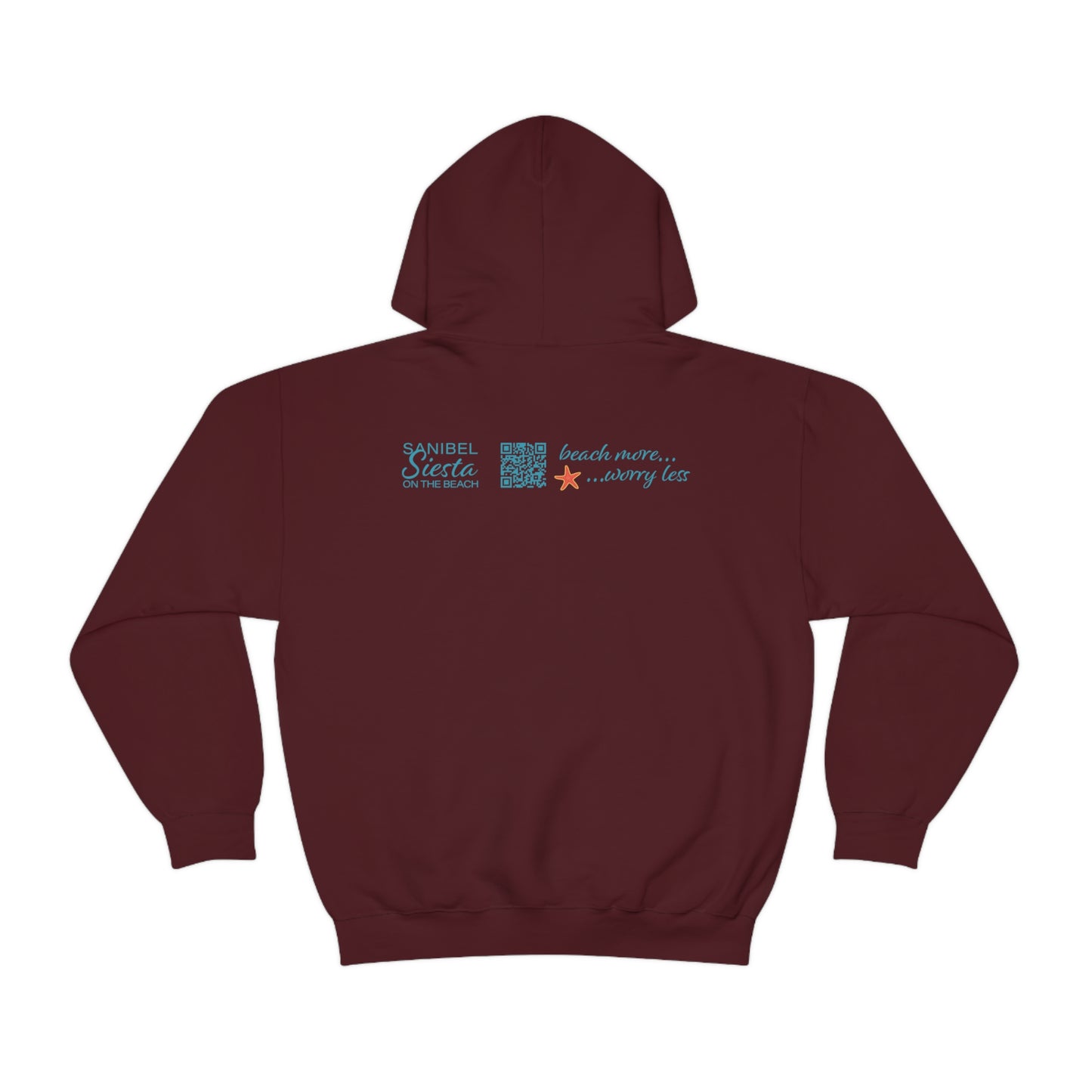 Sanibel Island GPS Unisex Heavy Blend™ Hooded Sweatshirt + More Colors