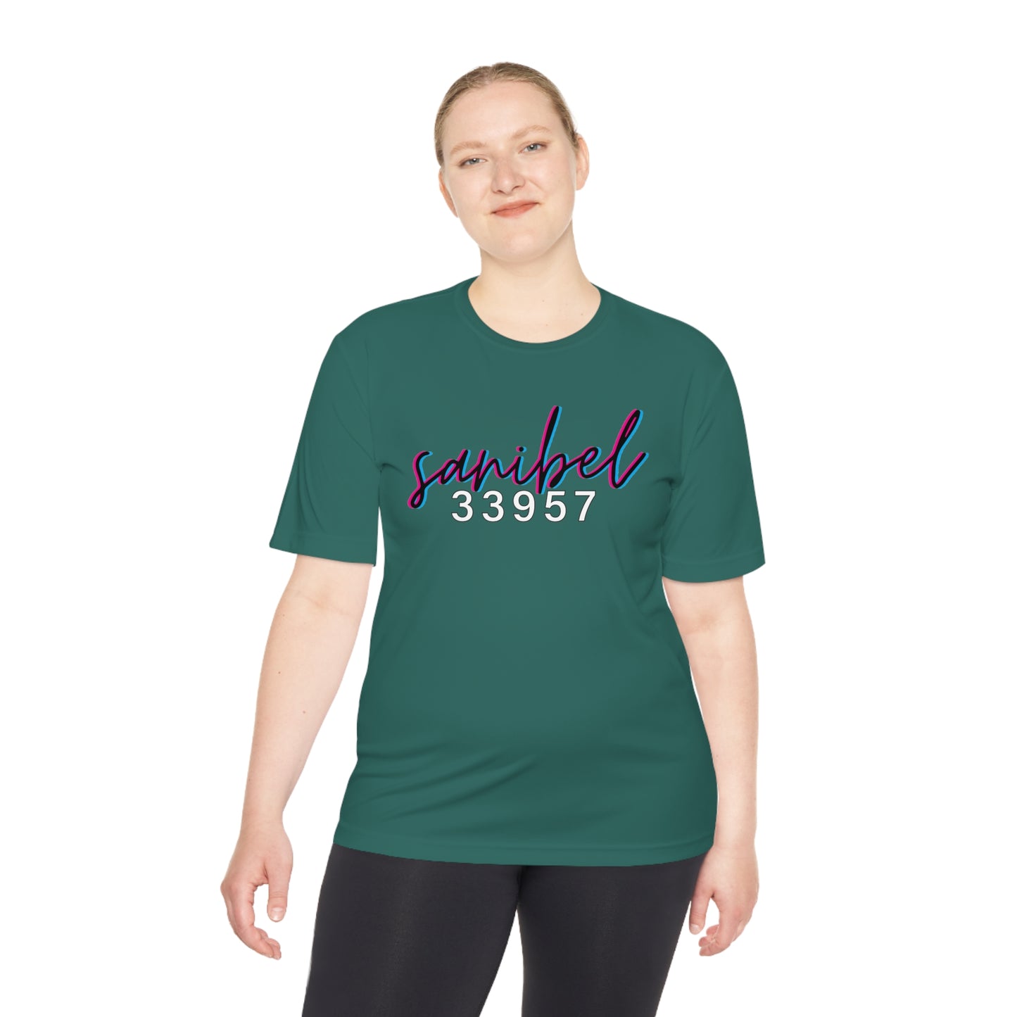 Sanibel 33957 Unisex Moisture Wicking Tee + More Colors