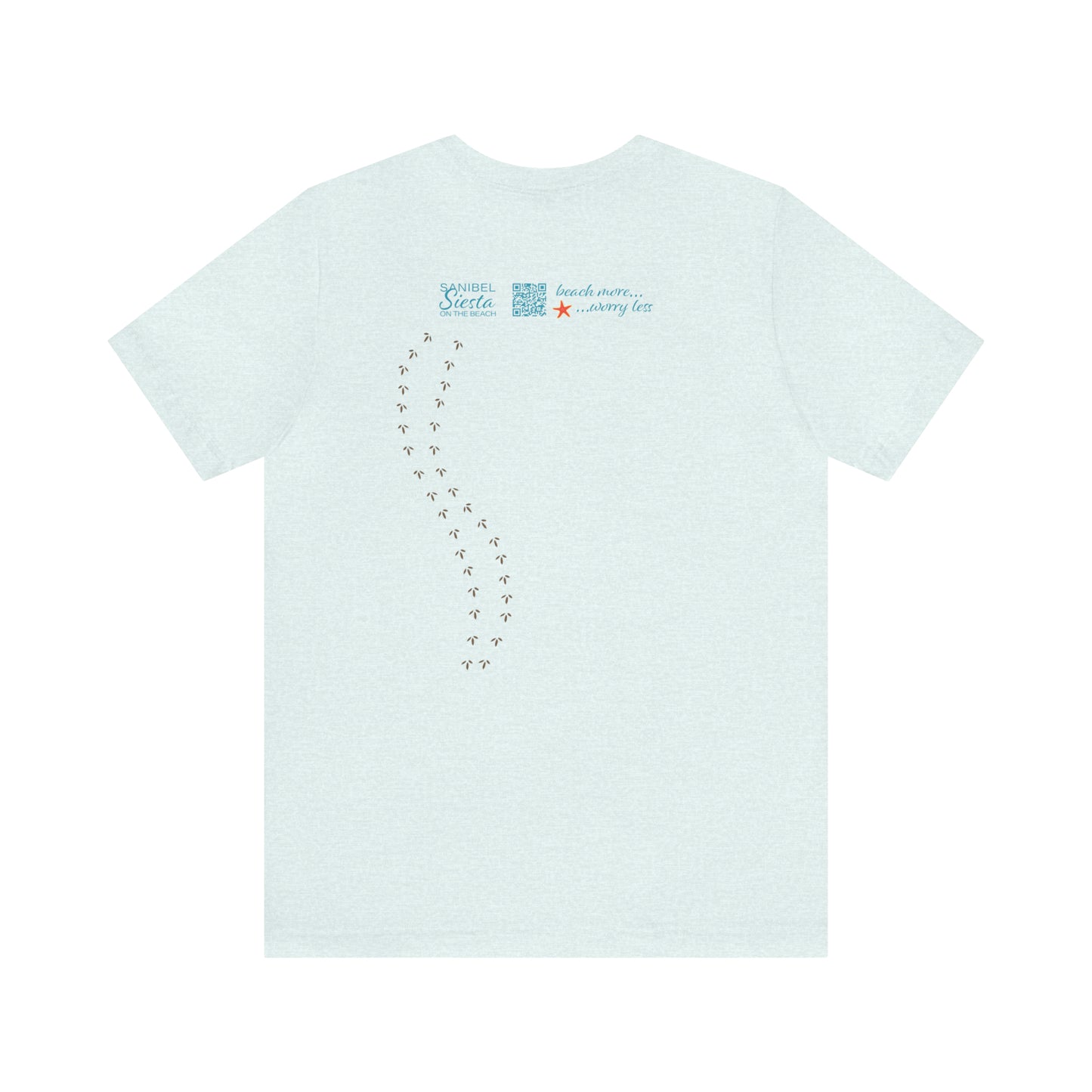 Sanibel Island Snowy Plover Unisex Jersey Short Sleeve Tee