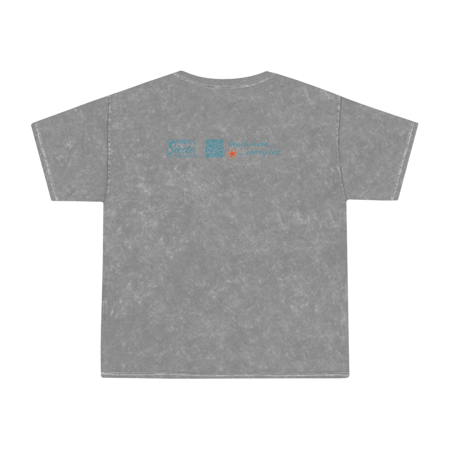 Sanibel 33957 Palm Unisex Mineral Wash T-Shirt + More Colors