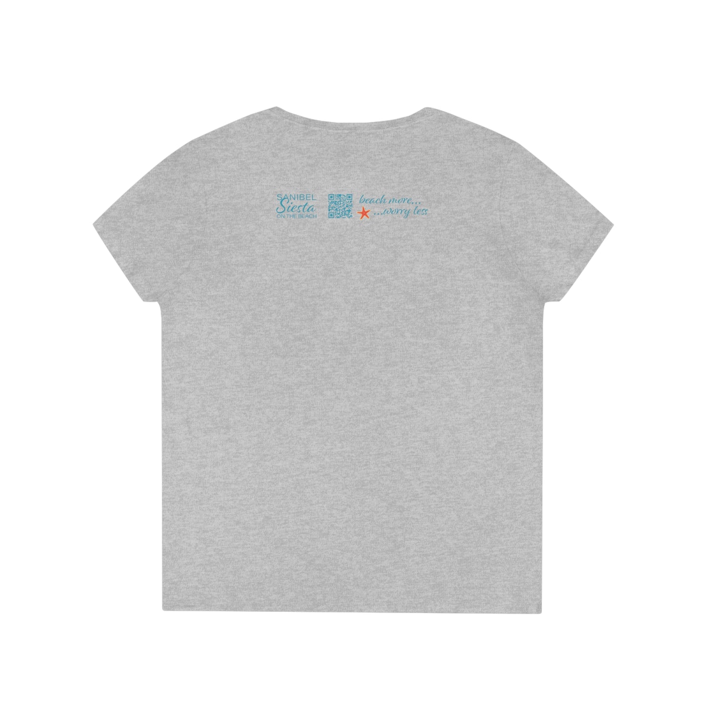Sanibel 3D Ladies' V-Neck T-Shirt + More Colors
