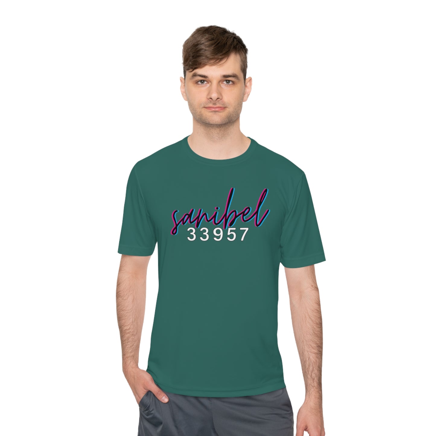 Sanibel 33957 Unisex Moisture Wicking Tee + More Colors