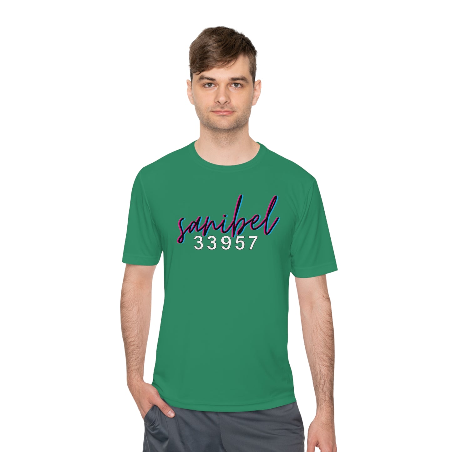 Sanibel 33957 Unisex Moisture Wicking Tee + More Colors