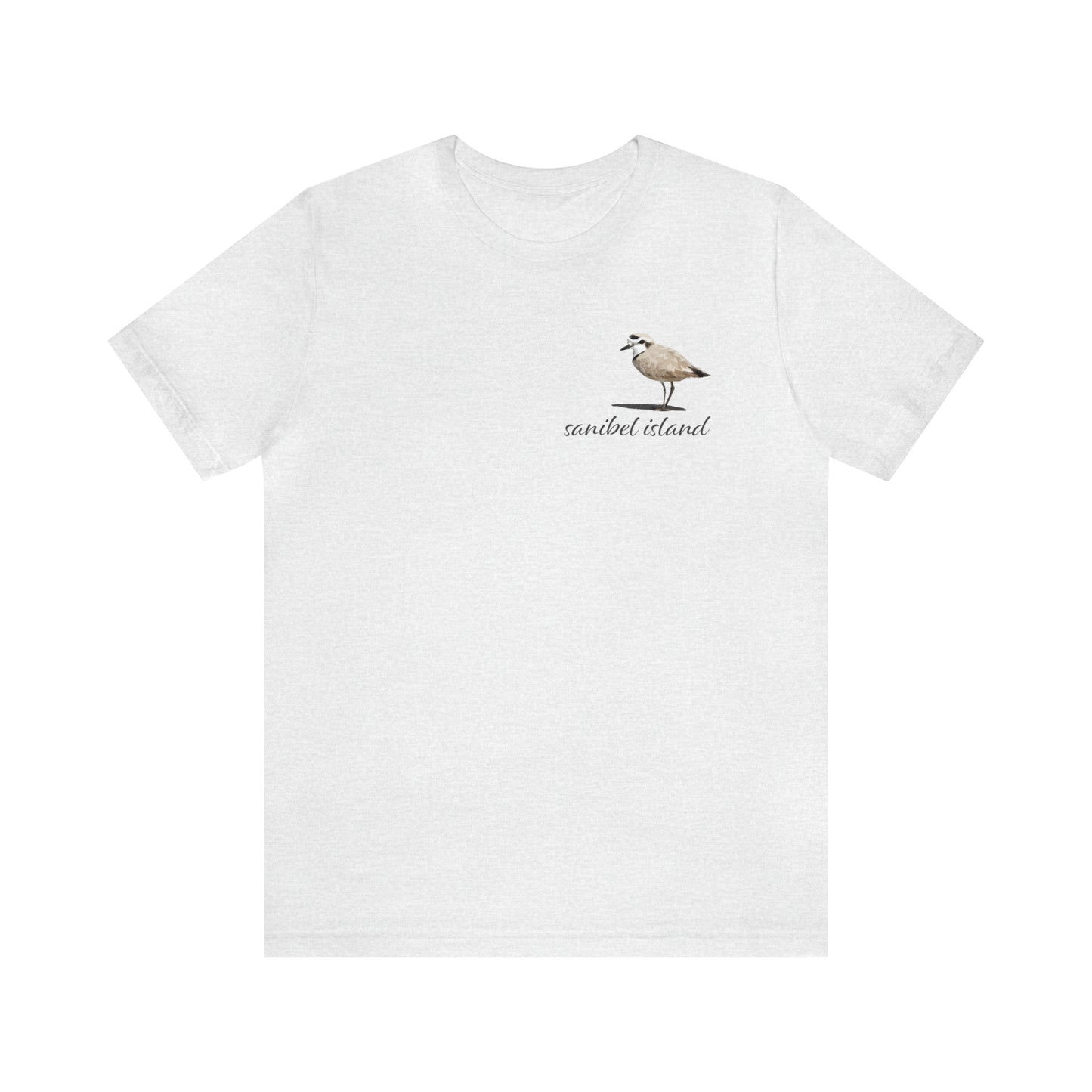 Sanibel Island Snowy Plover Unisex Jersey Short Sleeve Tee