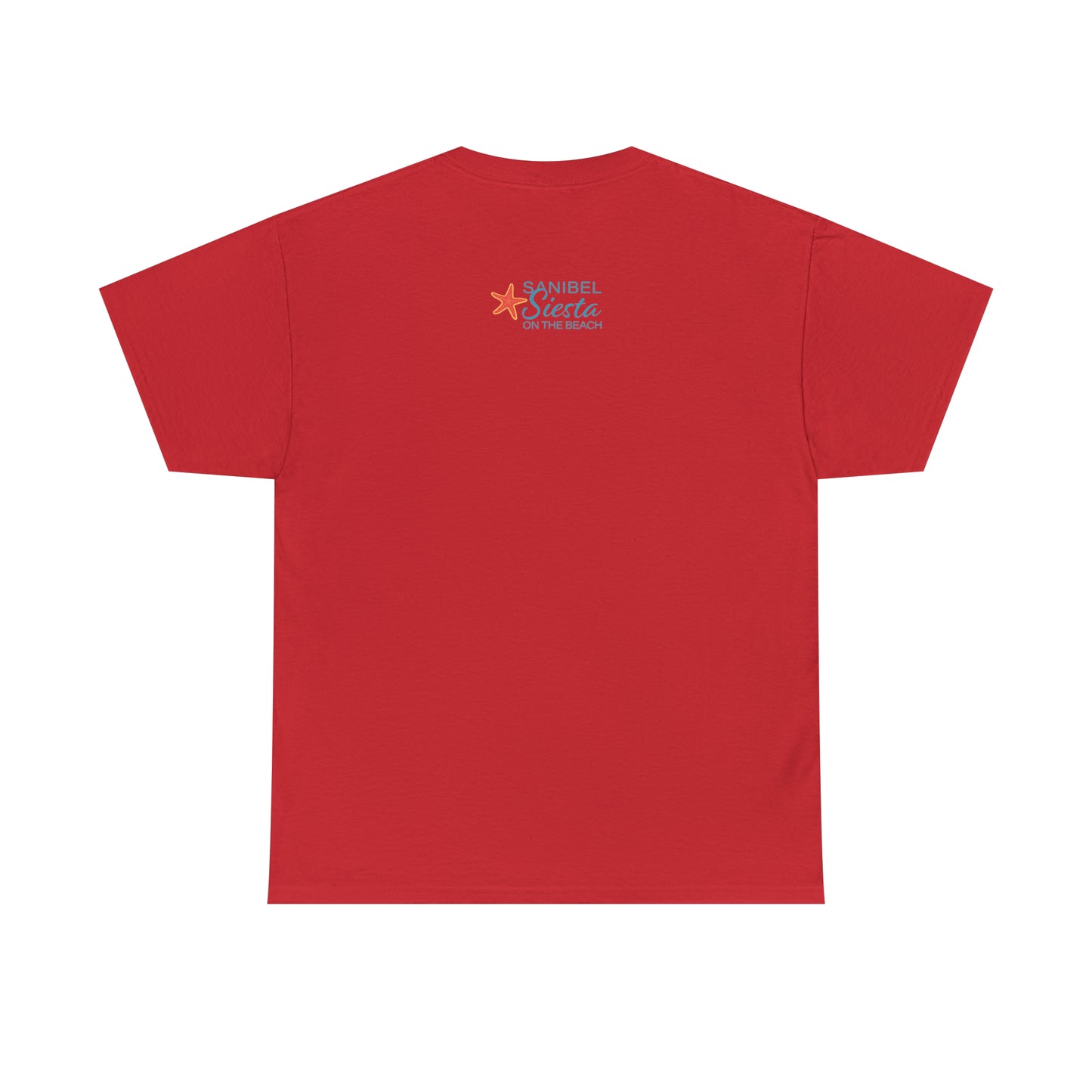 Sanibel Island GPS Unisex Heavy Cotton Tee + More Colors