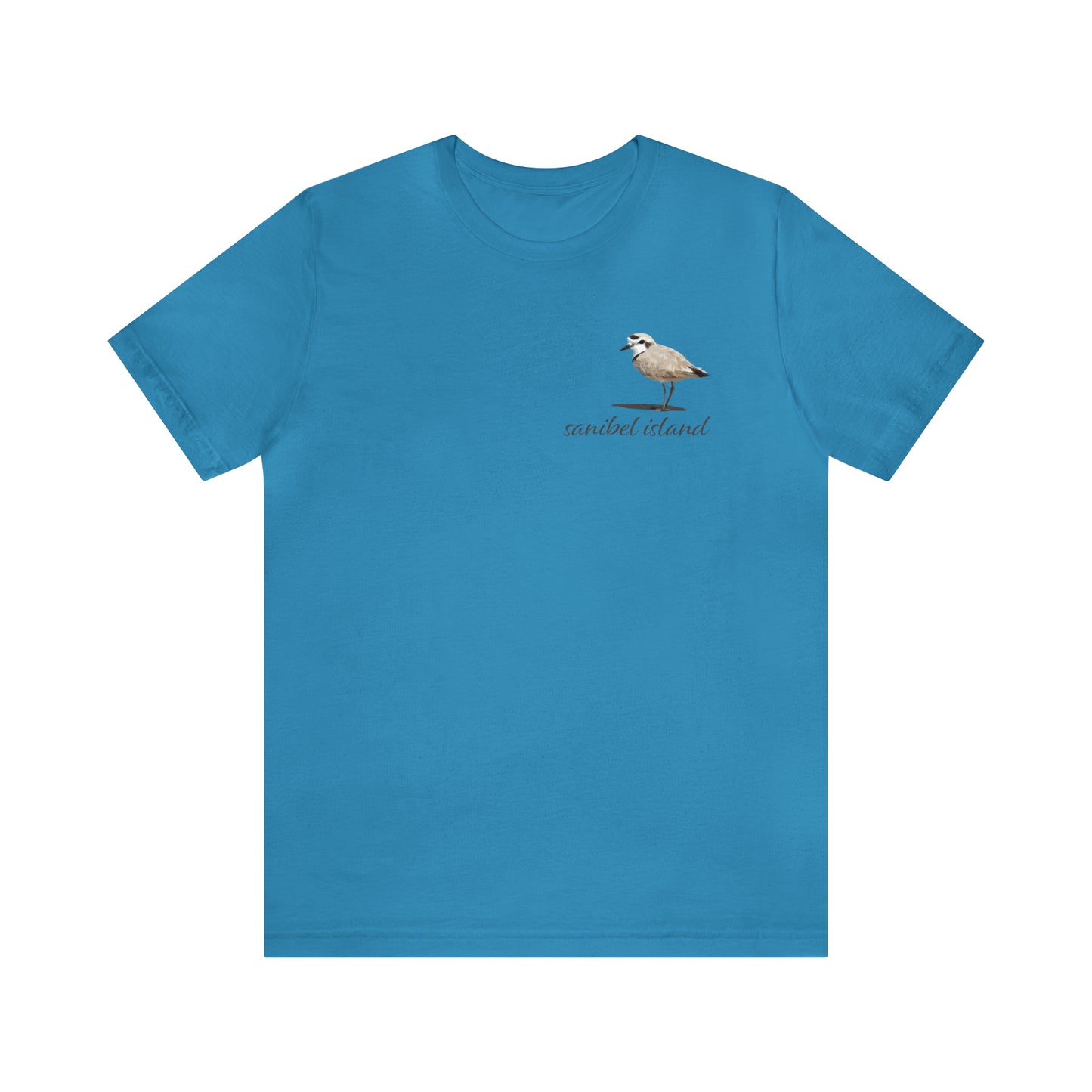 Sanibel Island Snowy Plover Unisex Jersey Short Sleeve Tee