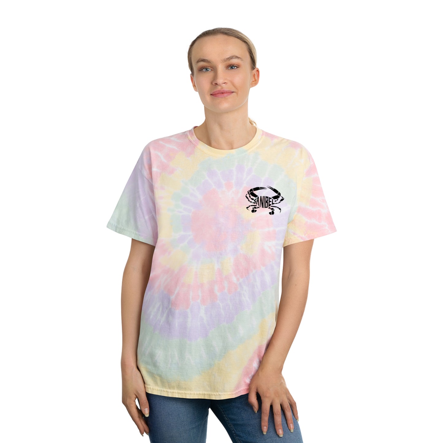 Sanibel Crab Tie-Dye Tee, Spiral