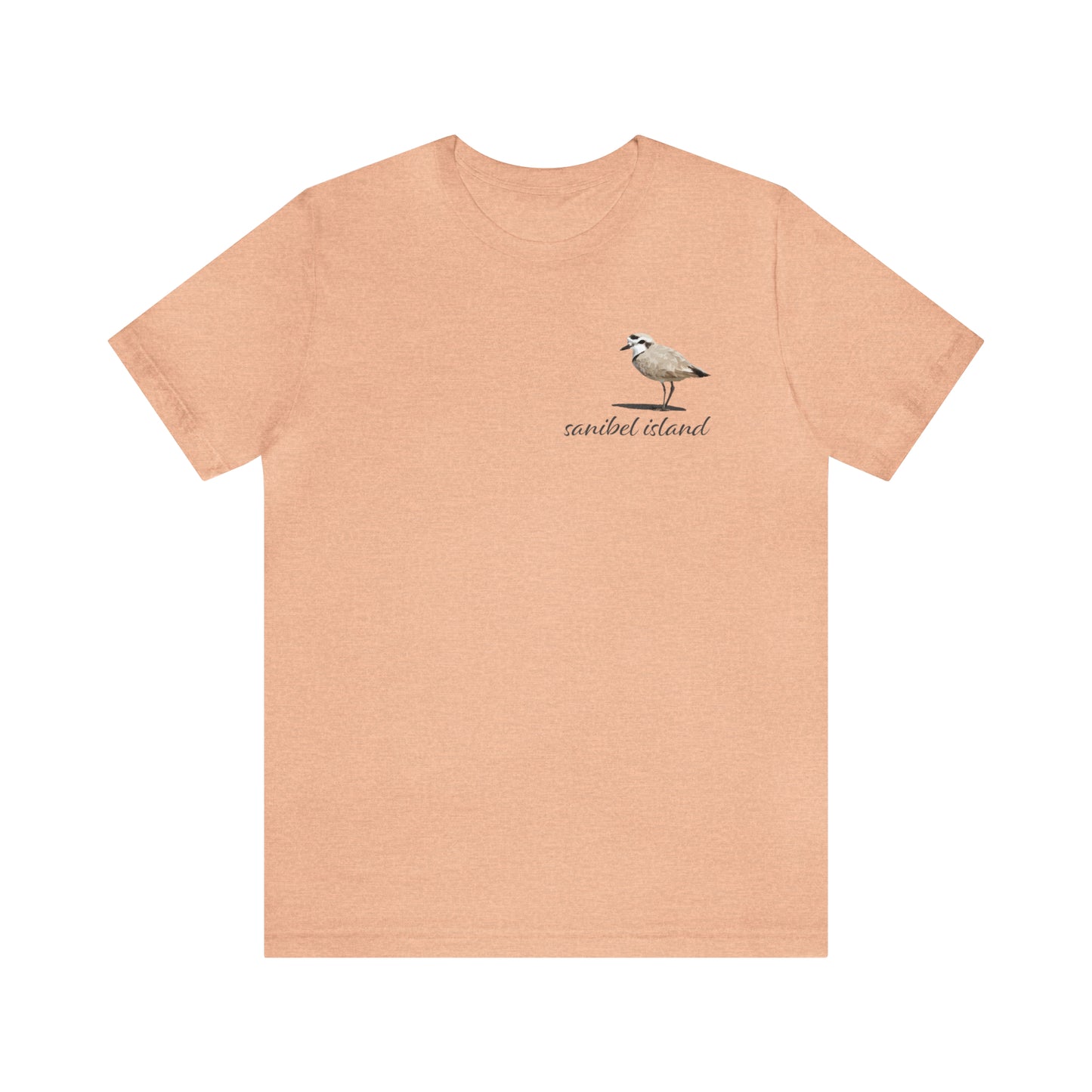 Sanibel Island Snowy Plover Unisex Jersey Short Sleeve Tee