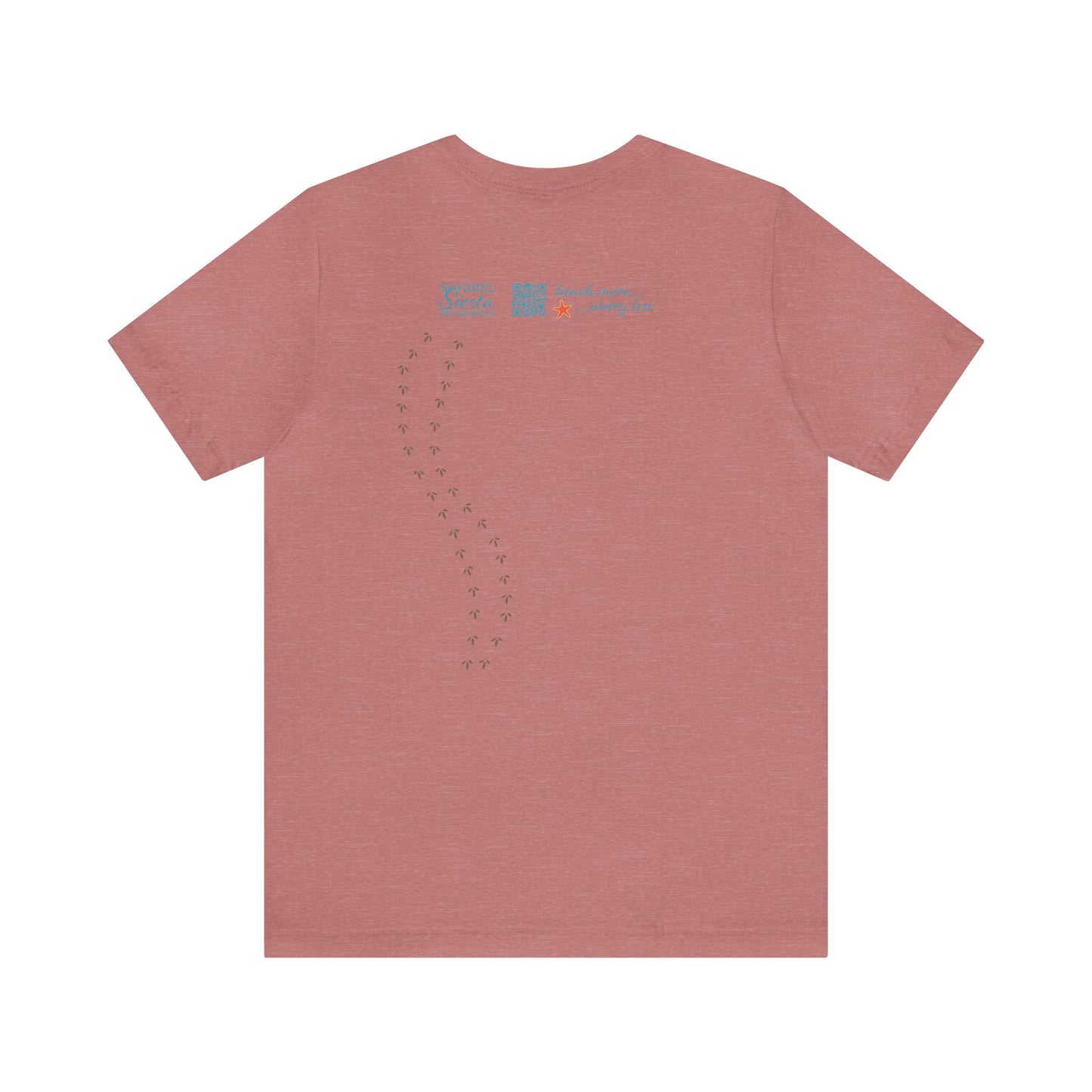 Sanibel Island Snowy Plover Unisex Jersey Short Sleeve Tee