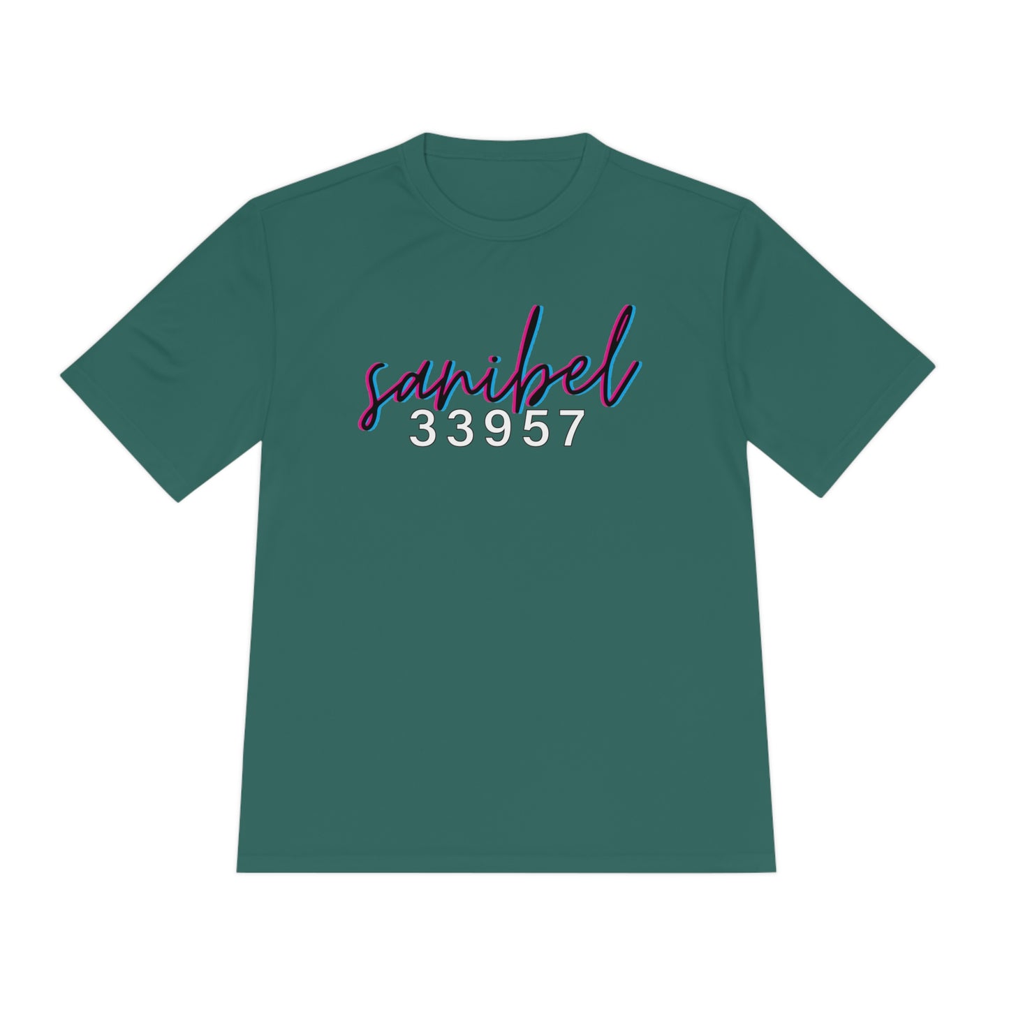 Sanibel 33957 Unisex Moisture Wicking Tee + More Colors