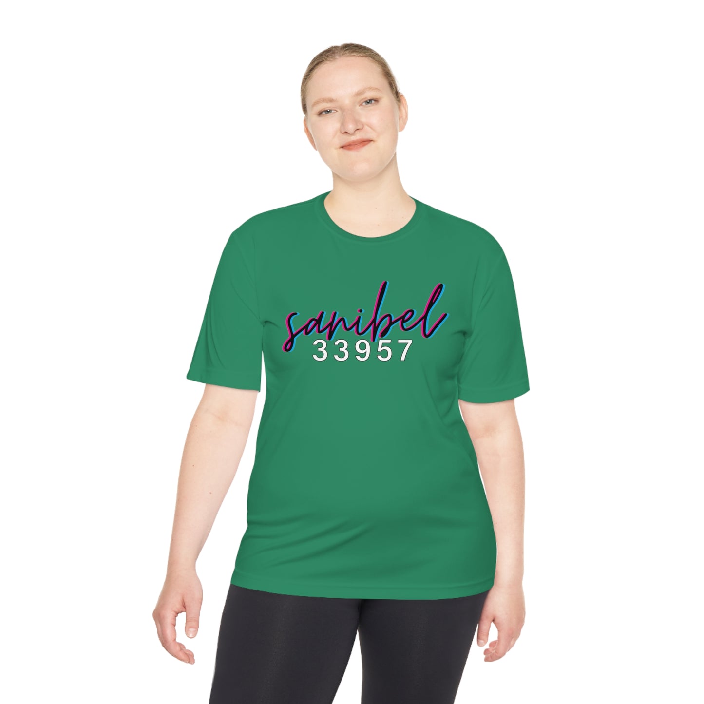 Sanibel 33957 Unisex Moisture Wicking Tee + More Colors