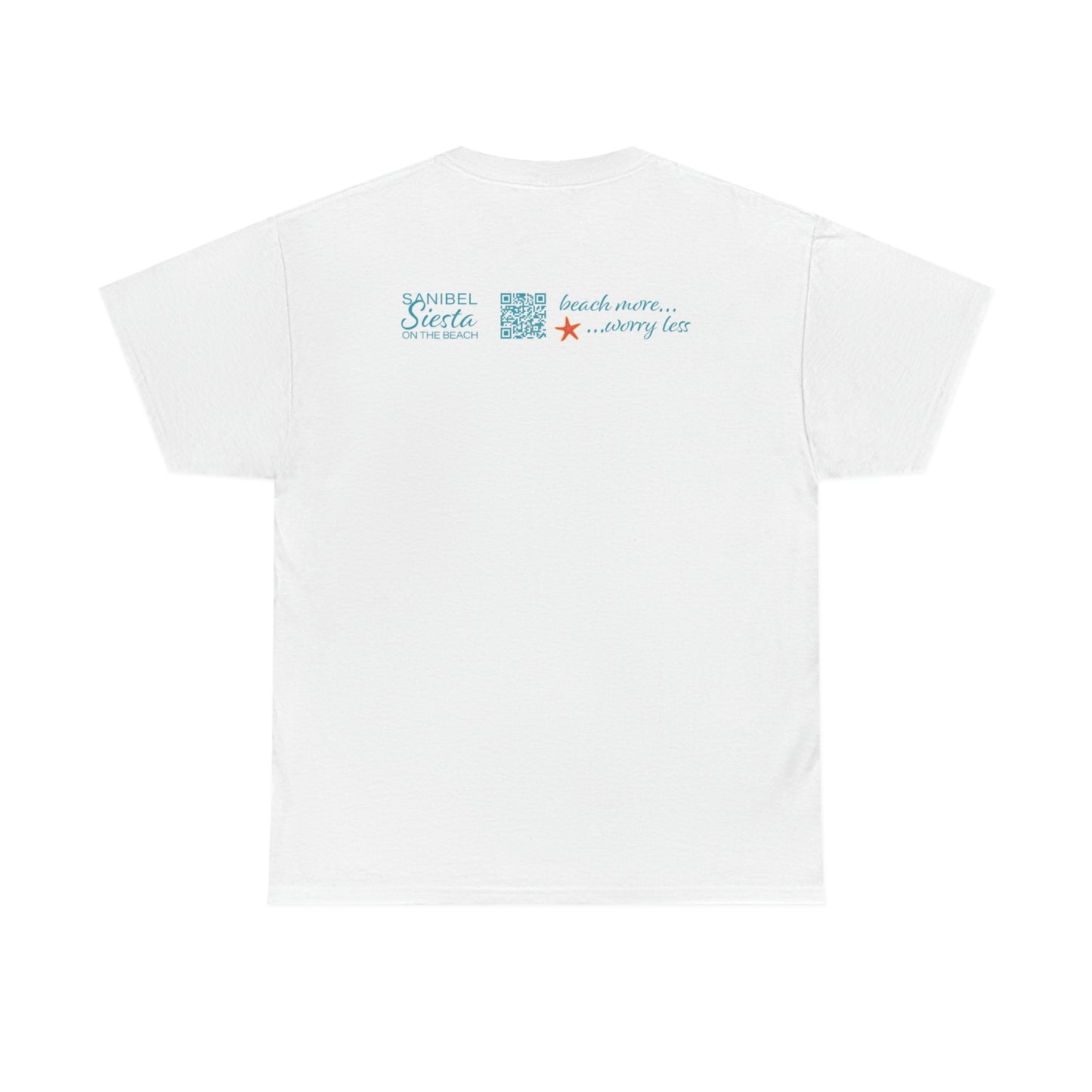Sanibel Siesta GPS Unisex Heavy Cotton Tee + More Colors