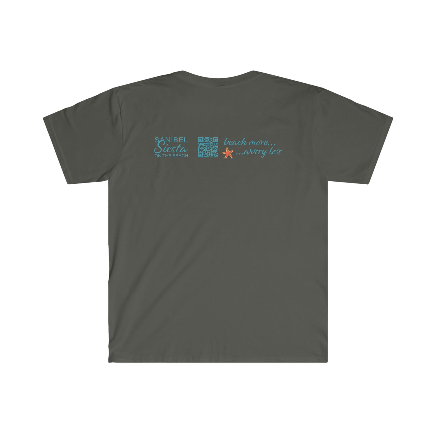 Sanibel Island GPS Unisex Softstyle T-Shirt + More Colors