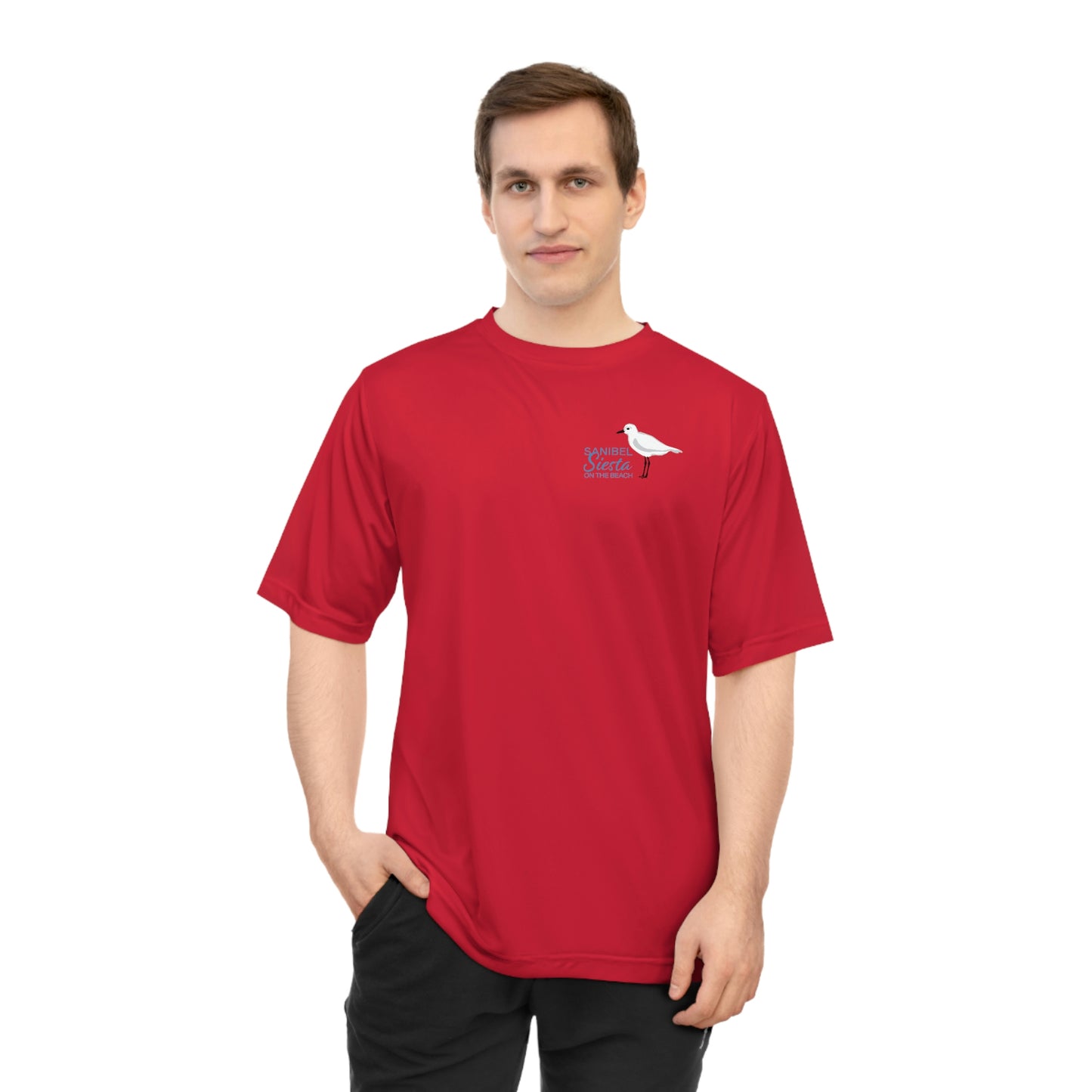 Sanibel Siesta Plover Unisex Zone Performance T-shirt + More Colors