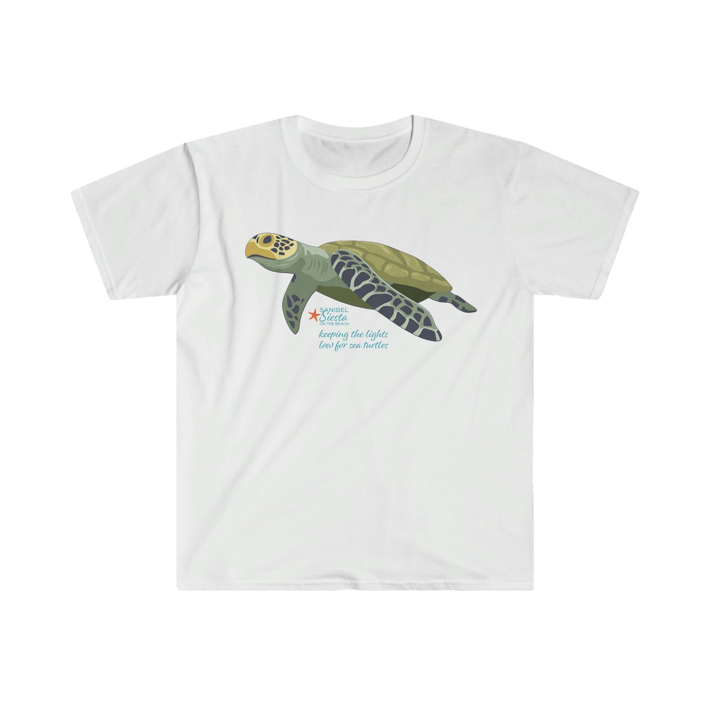 Sea Turtles Dune Restoration Unisex Softstyle T-Shirt + More Colors