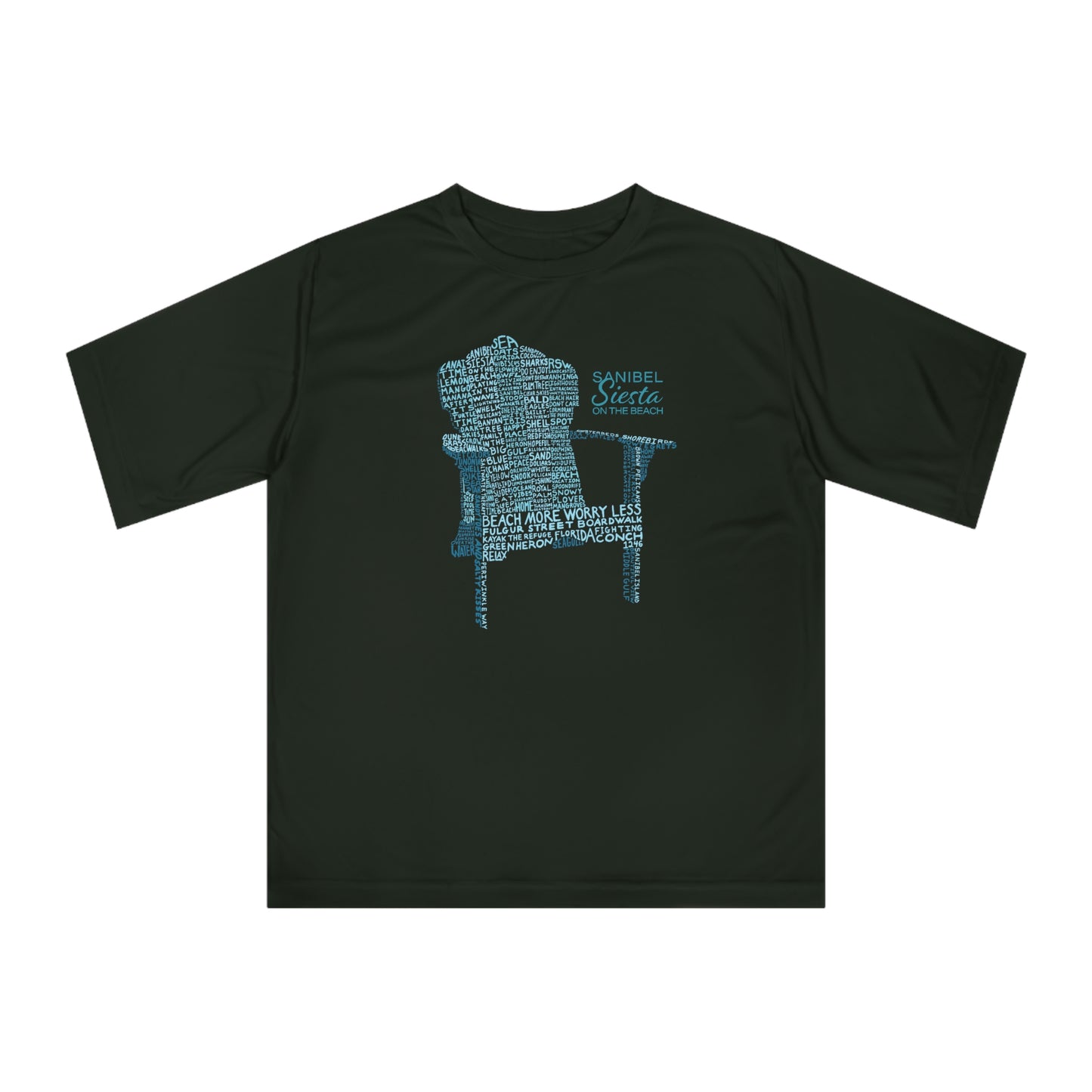 Big Blue Chair Unisex Zone Performance T-shirt + More Colors