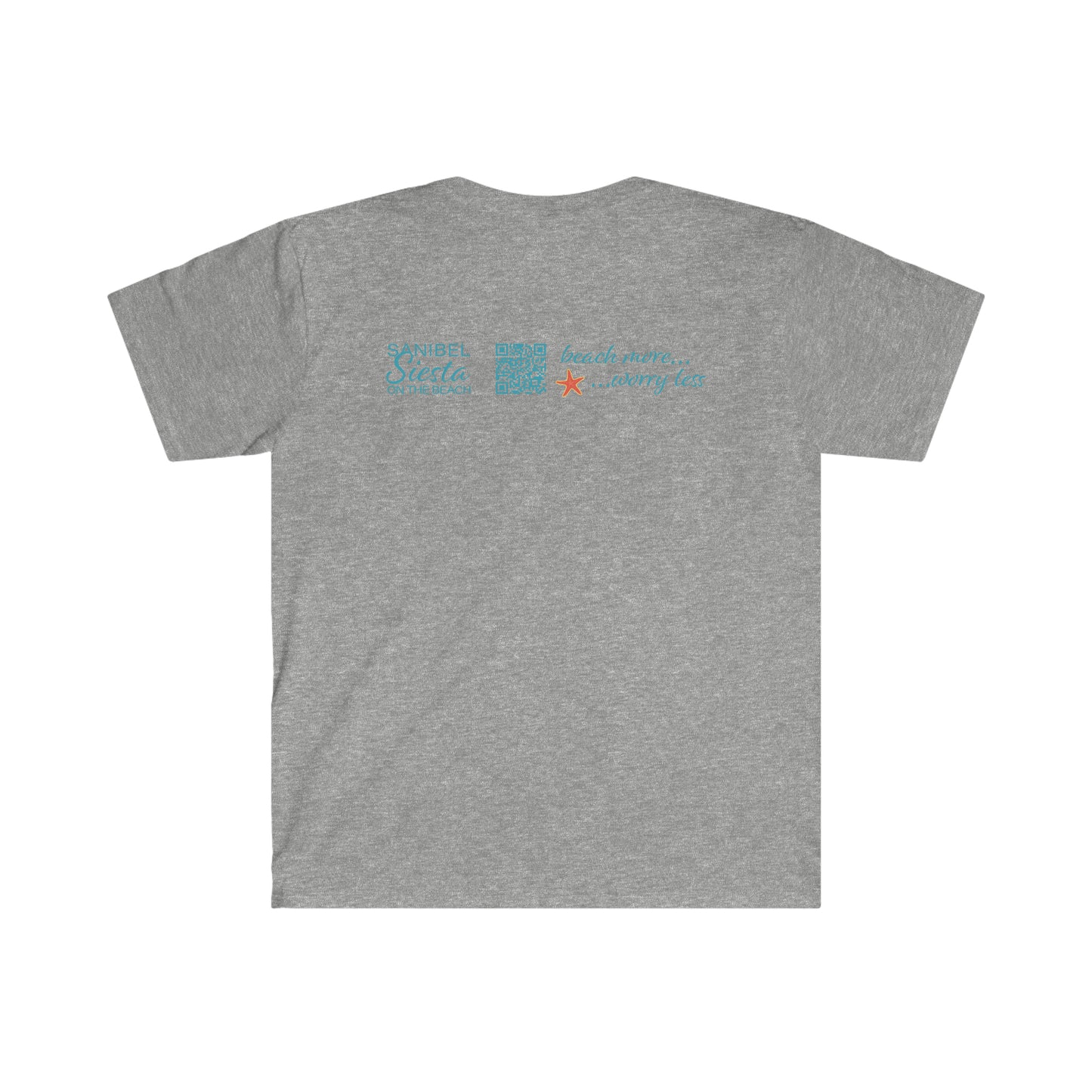 Sanibel Island GPS Unisex Softstyle T-Shirt + More Colors