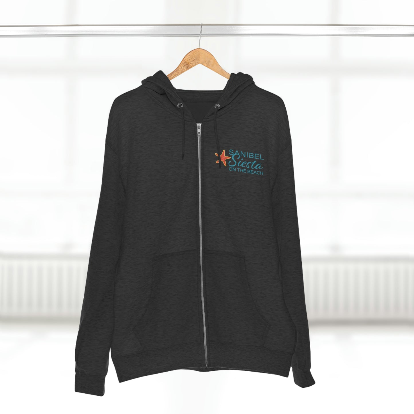 Sanibel Siesta Unisex Premium Full Zip Hoodie + More Colors