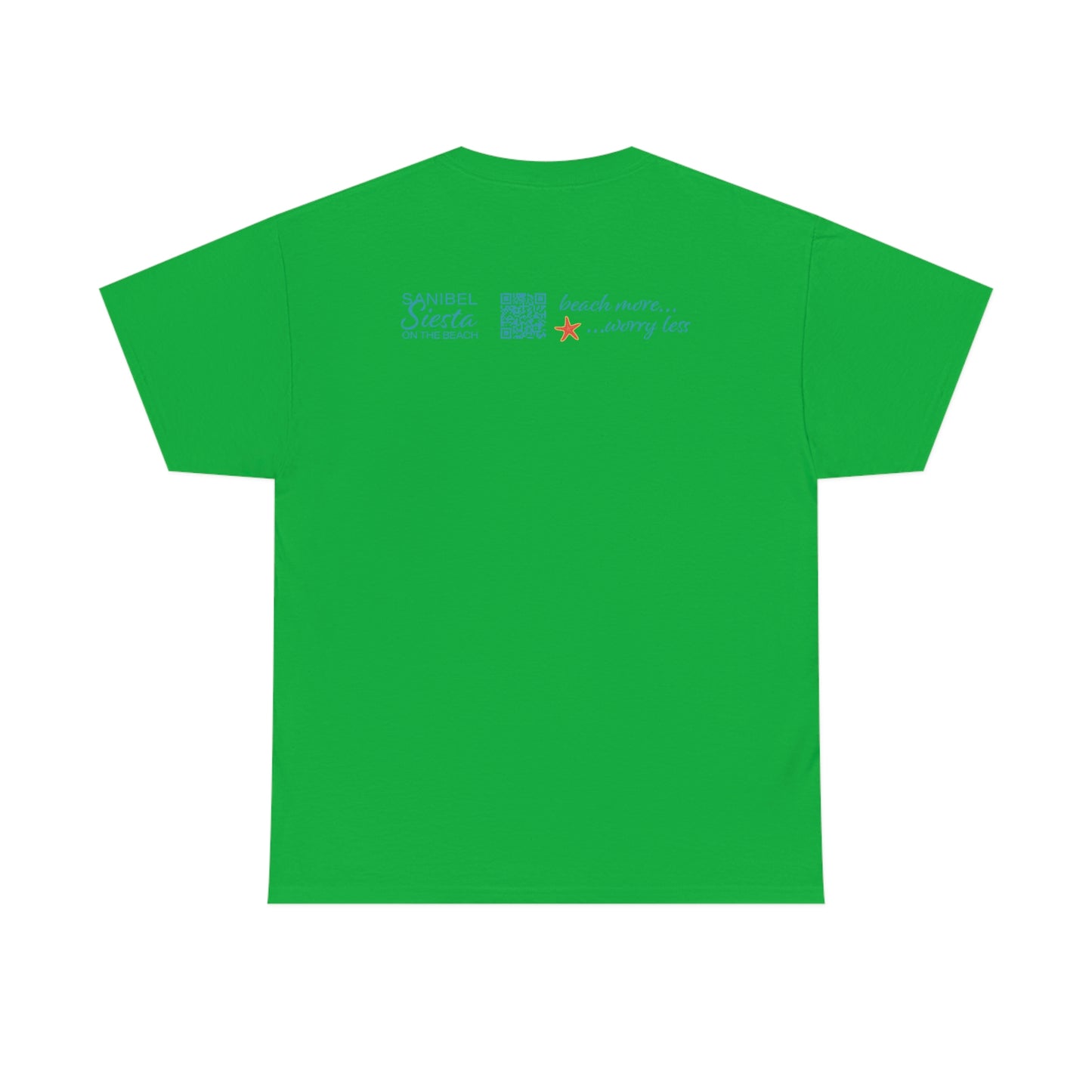 Sanibel Siesta GPS Unisex Heavy Cotton Tee + More Colors