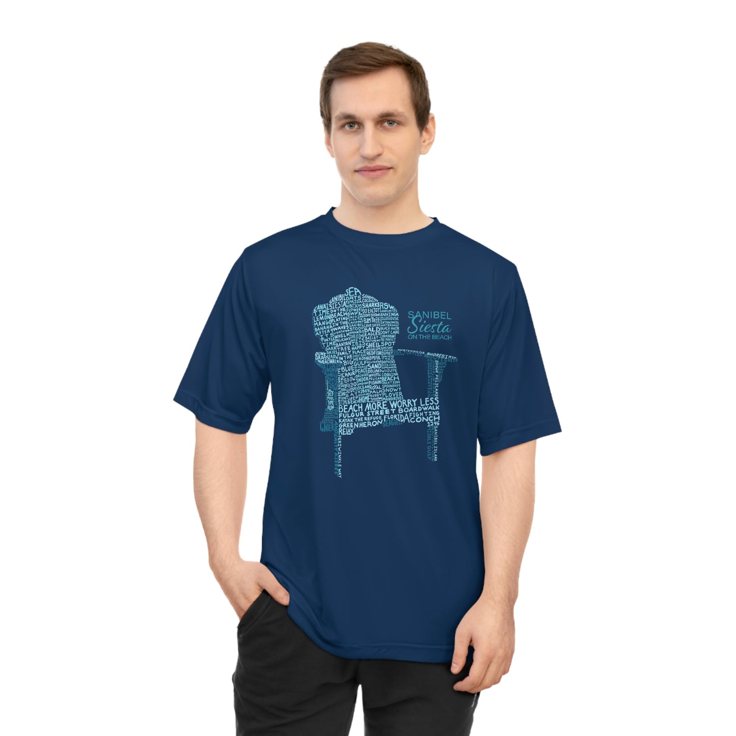 Big Blue Chair Unisex Zone Performance T-shirt + More Colors