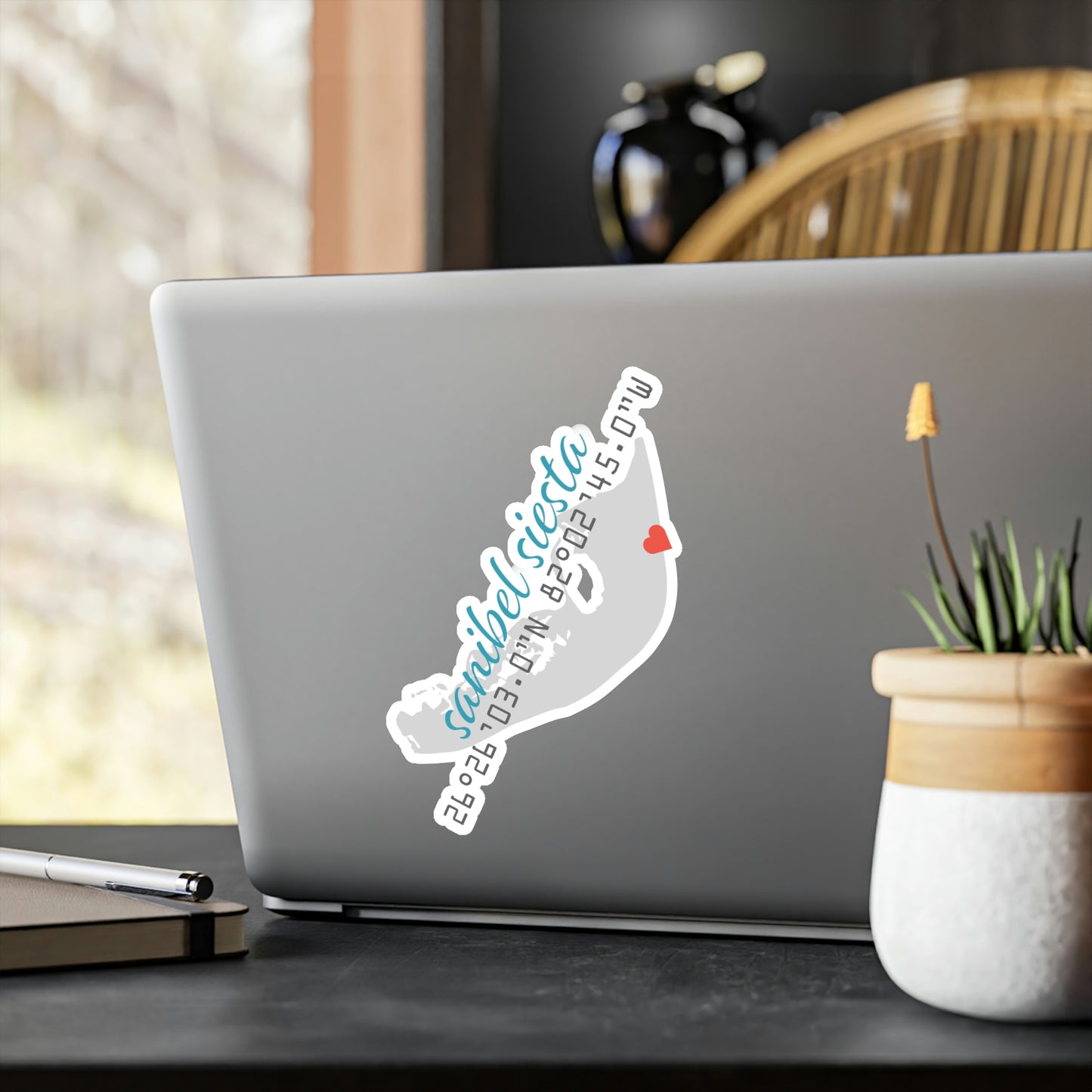 Sanibel Siesta GPS Vinyl Decals