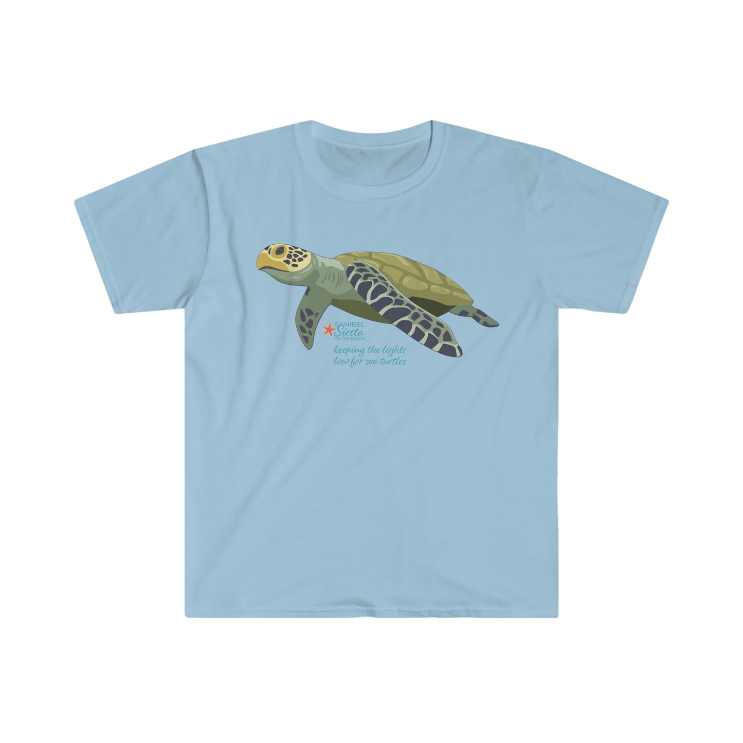 Sea Turtles Dune Restoration Unisex Softstyle T-Shirt + More Colors