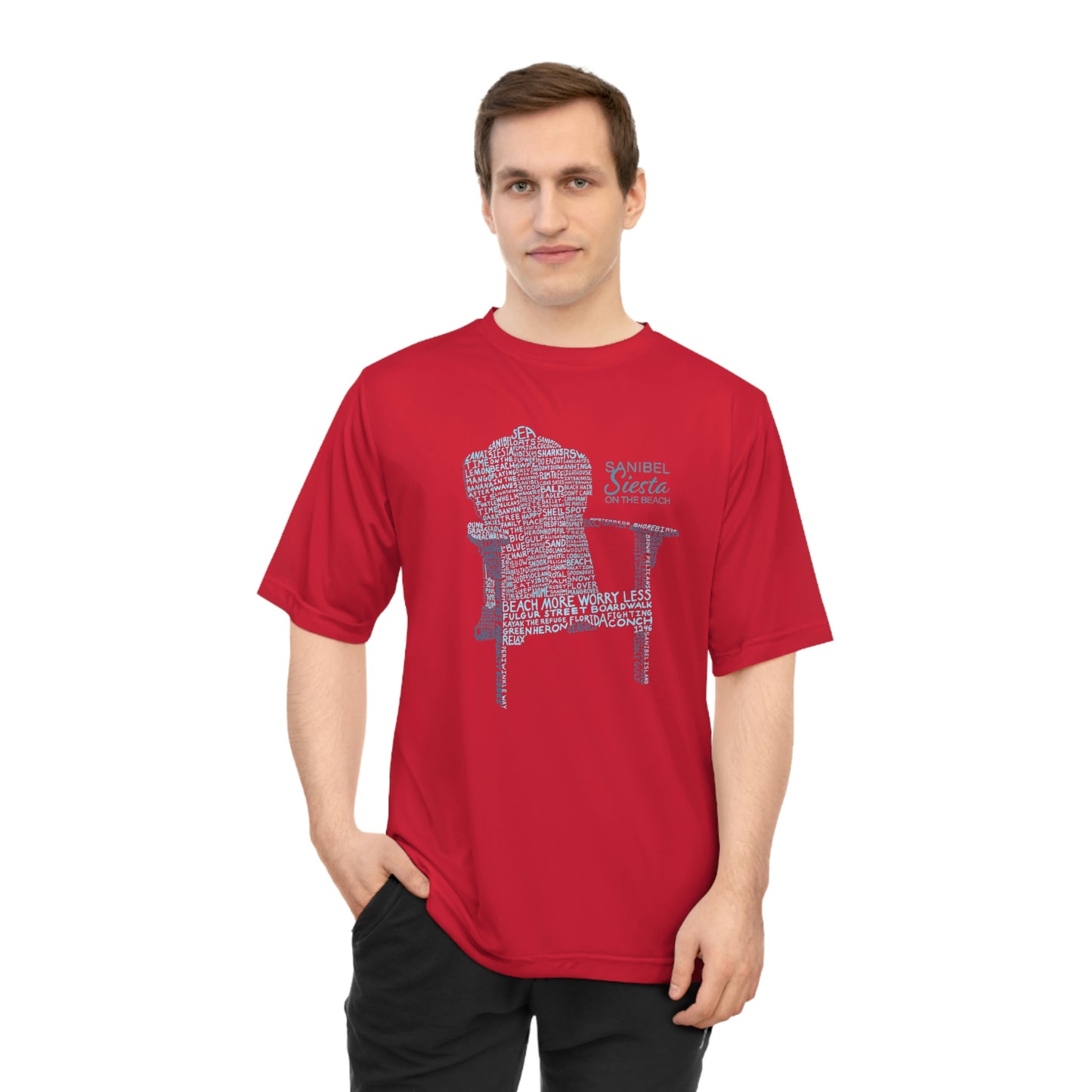 Big Blue Chair Unisex Zone Performance T-shirt + More Colors