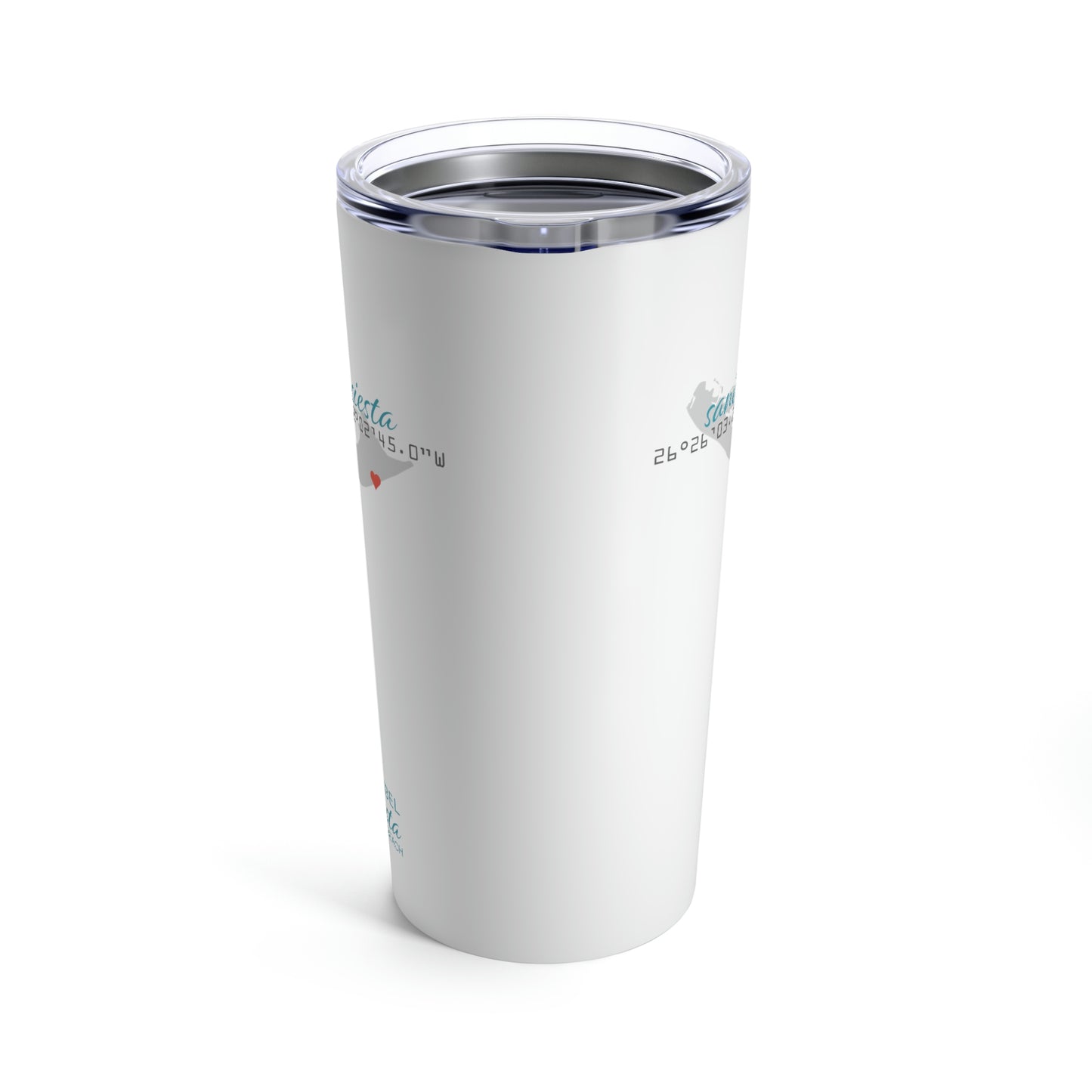 Sanibel Siesta GPS Tumbler 20oz