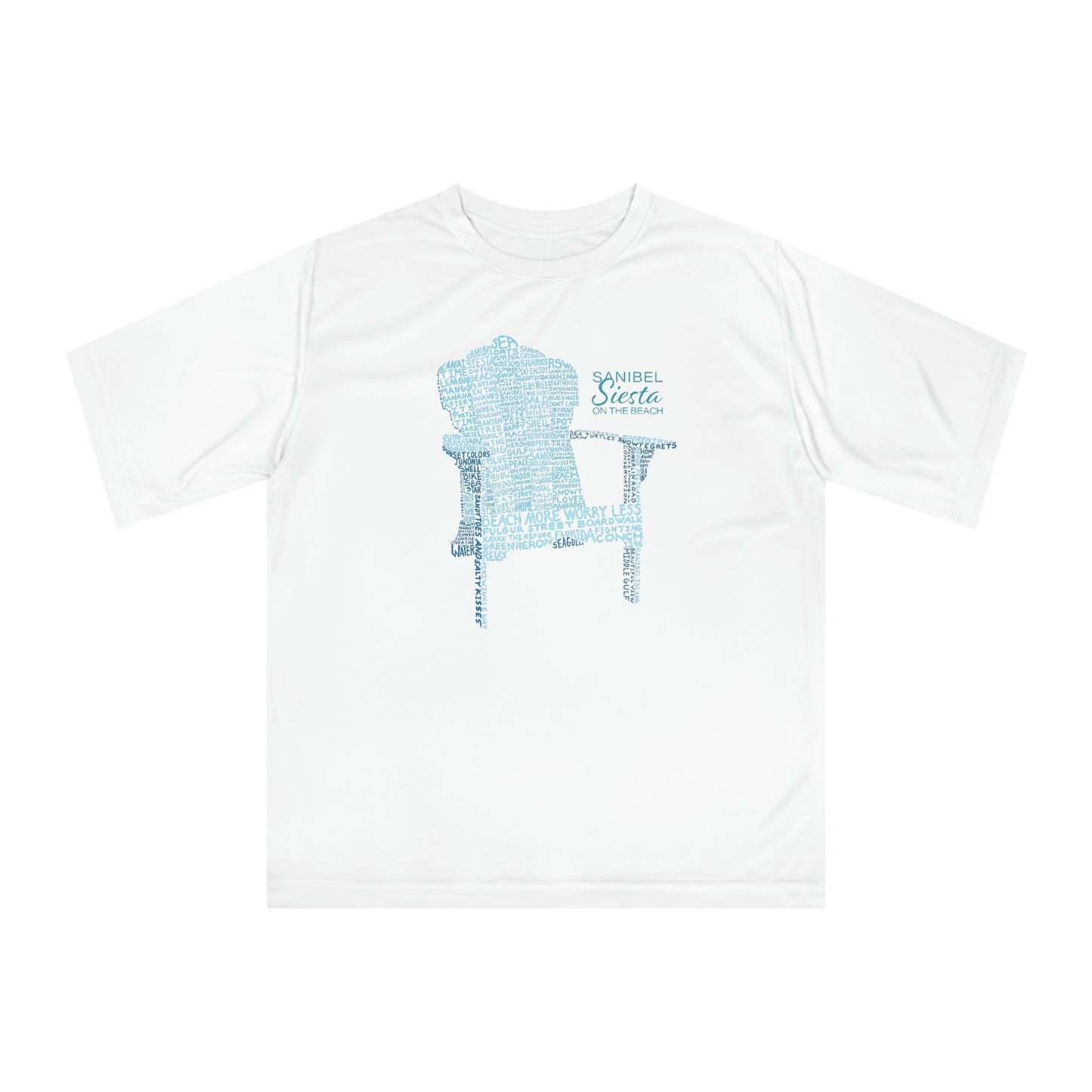 Big Blue Chair Unisex Zone Performance T-shirt + More Colors