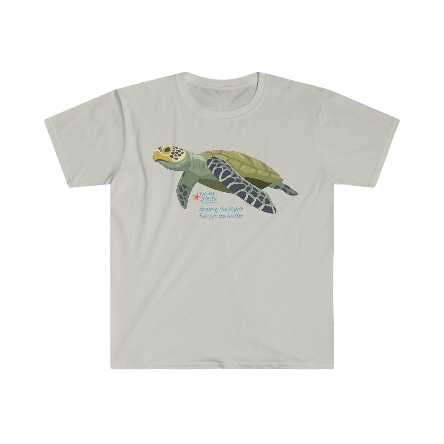 Sea Turtles Dune Restoration Unisex Softstyle T-Shirt + More Colors