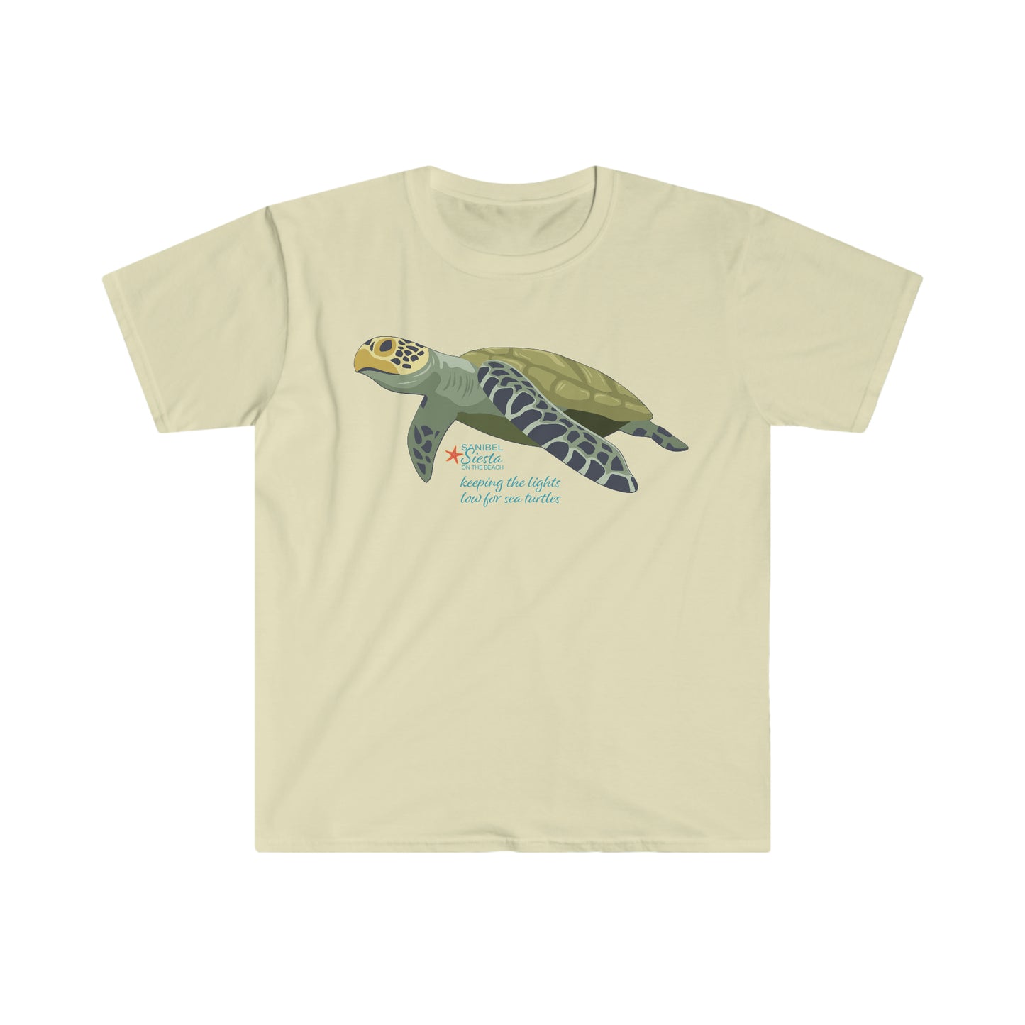 Sea Turtles Dune Restoration Unisex Softstyle T-Shirt + More Colors