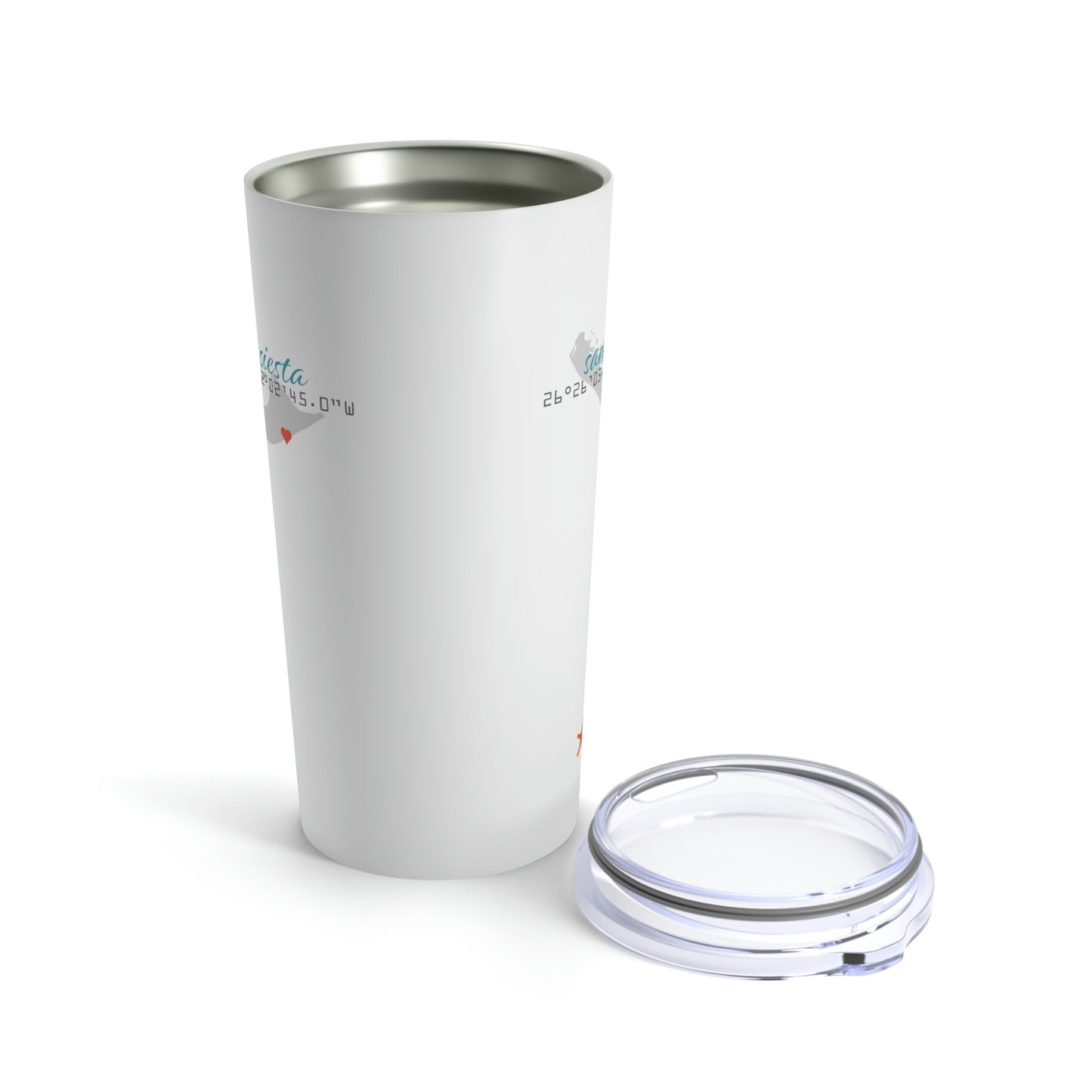 Sanibel Siesta GPS Tumbler 20oz
