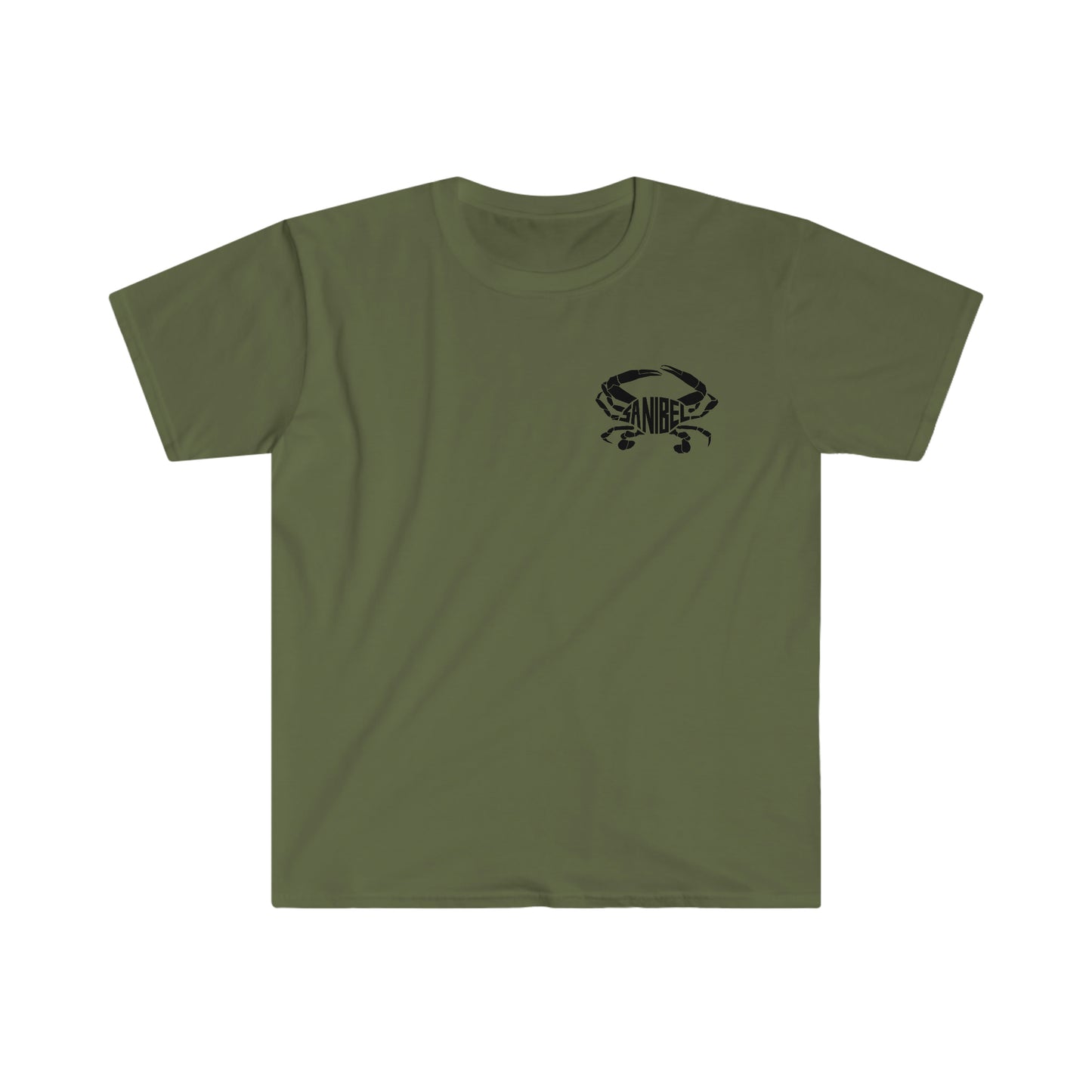 Sanibel Crab Unisex Softstyle T-Shirt + More Colors