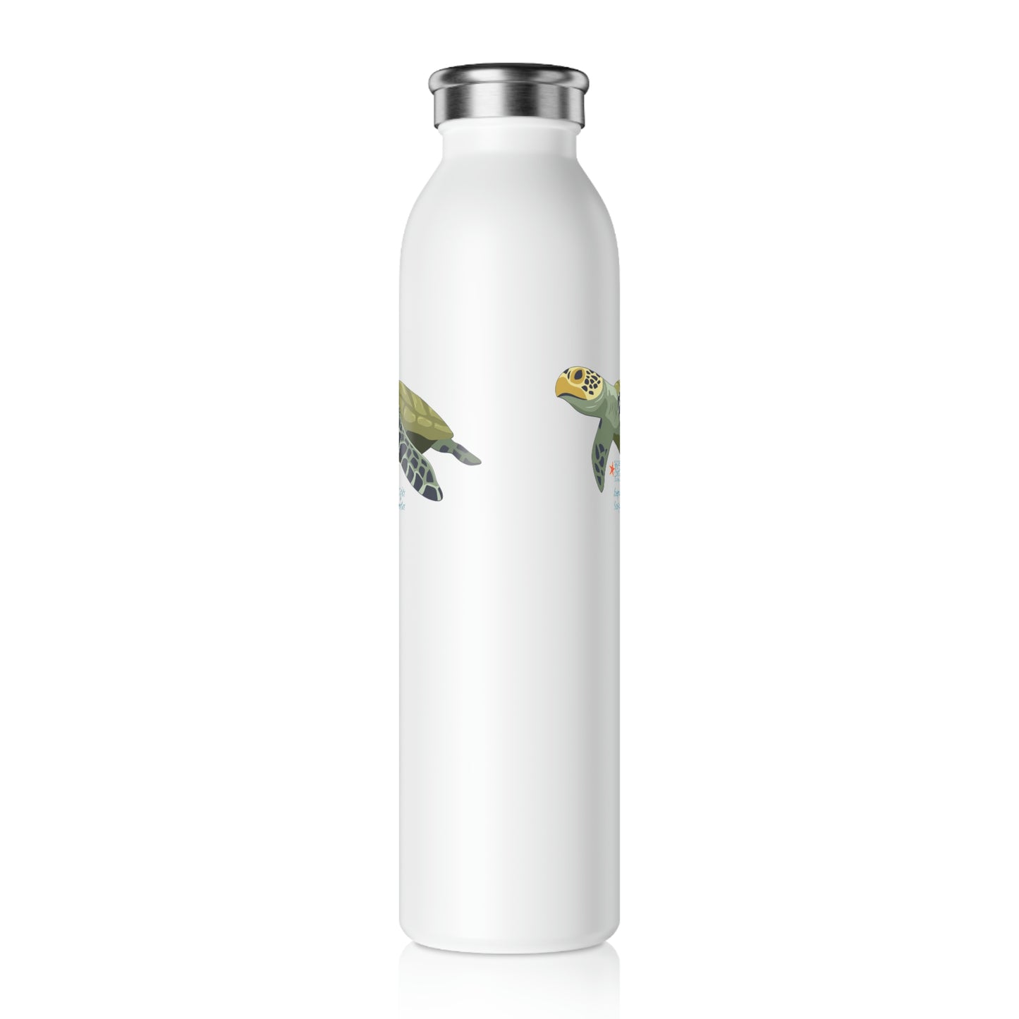Sea Turtles Slim Water Bottle