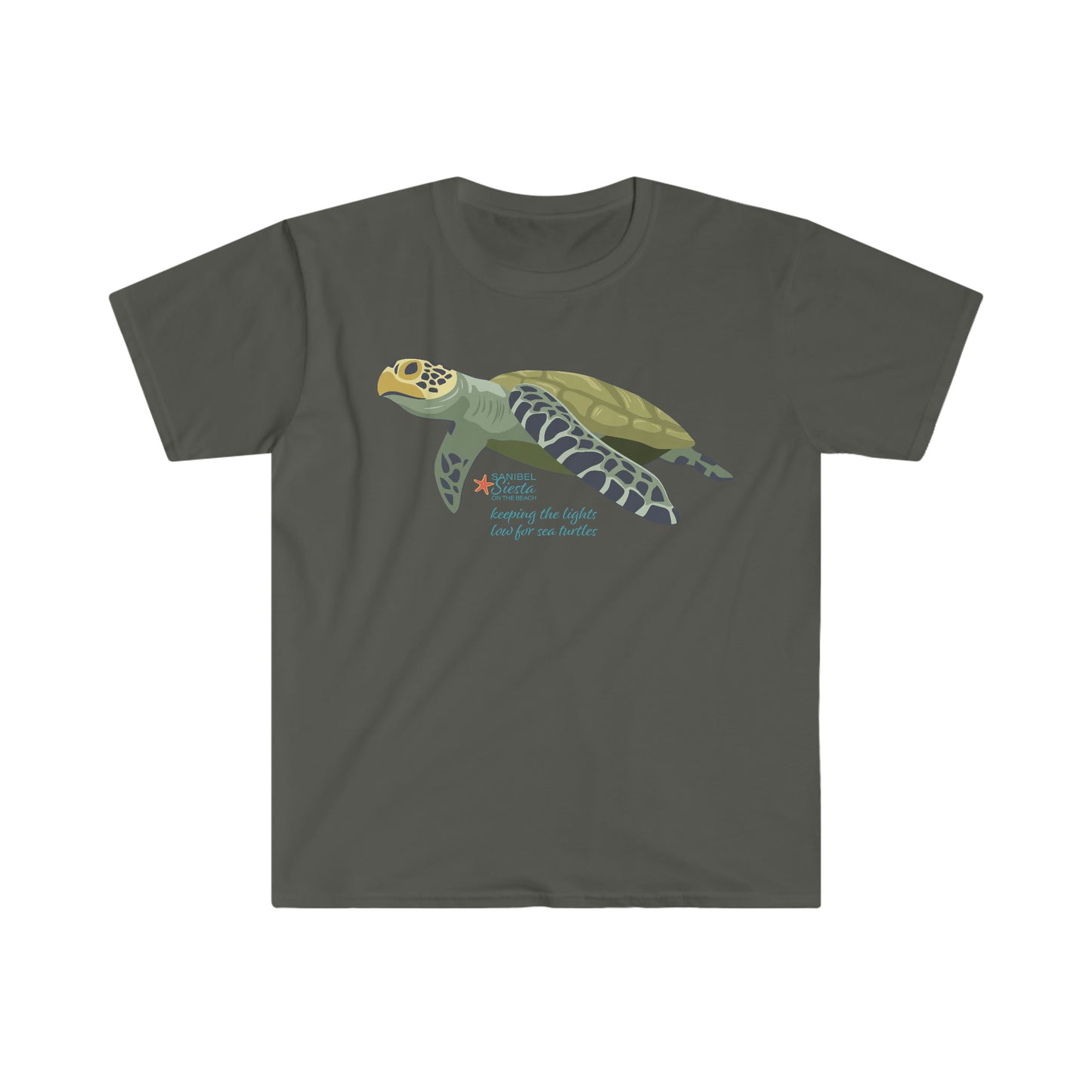 Sea Turtles Dune Restoration Unisex Softstyle T-Shirt + More Colors