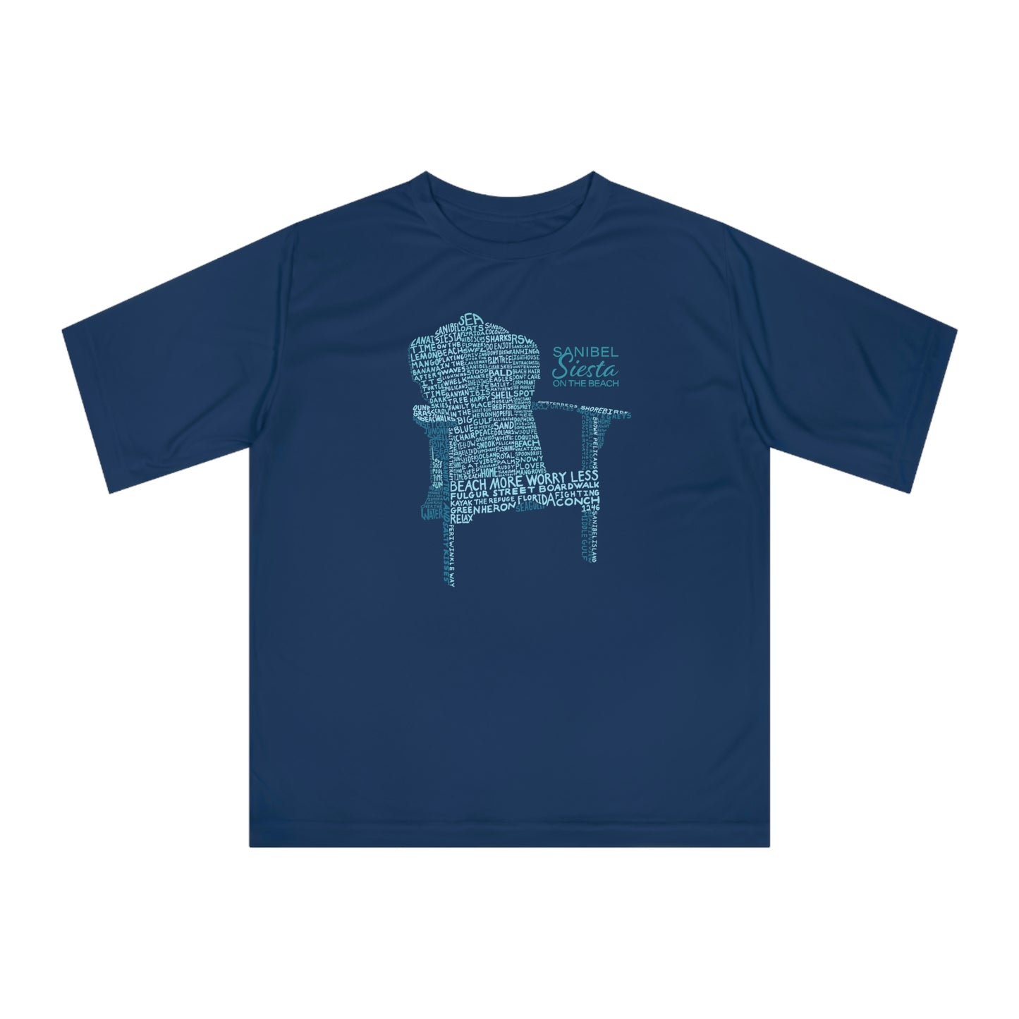 Big Blue Chair Unisex Zone Performance T-shirt + More Colors