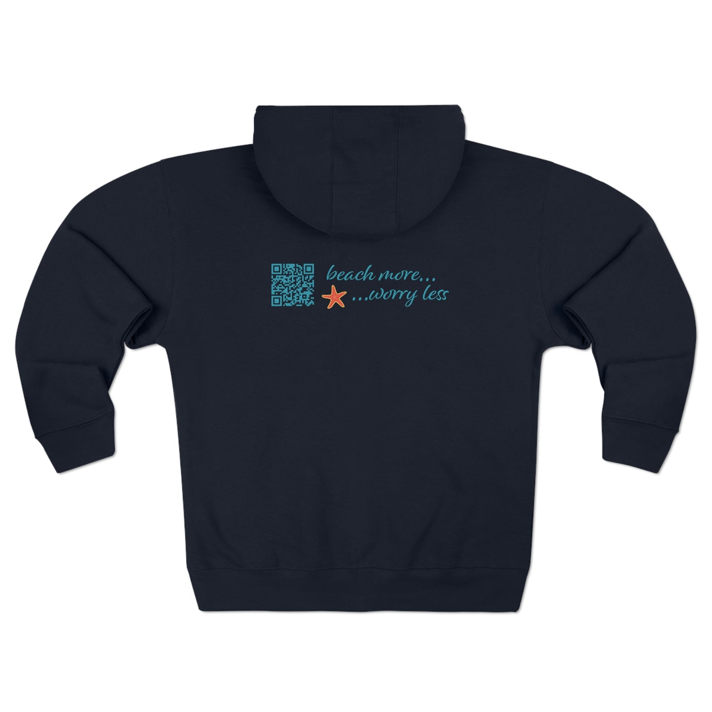 Sanibel Siesta Unisex Premium Full Zip Hoodie + More Colors