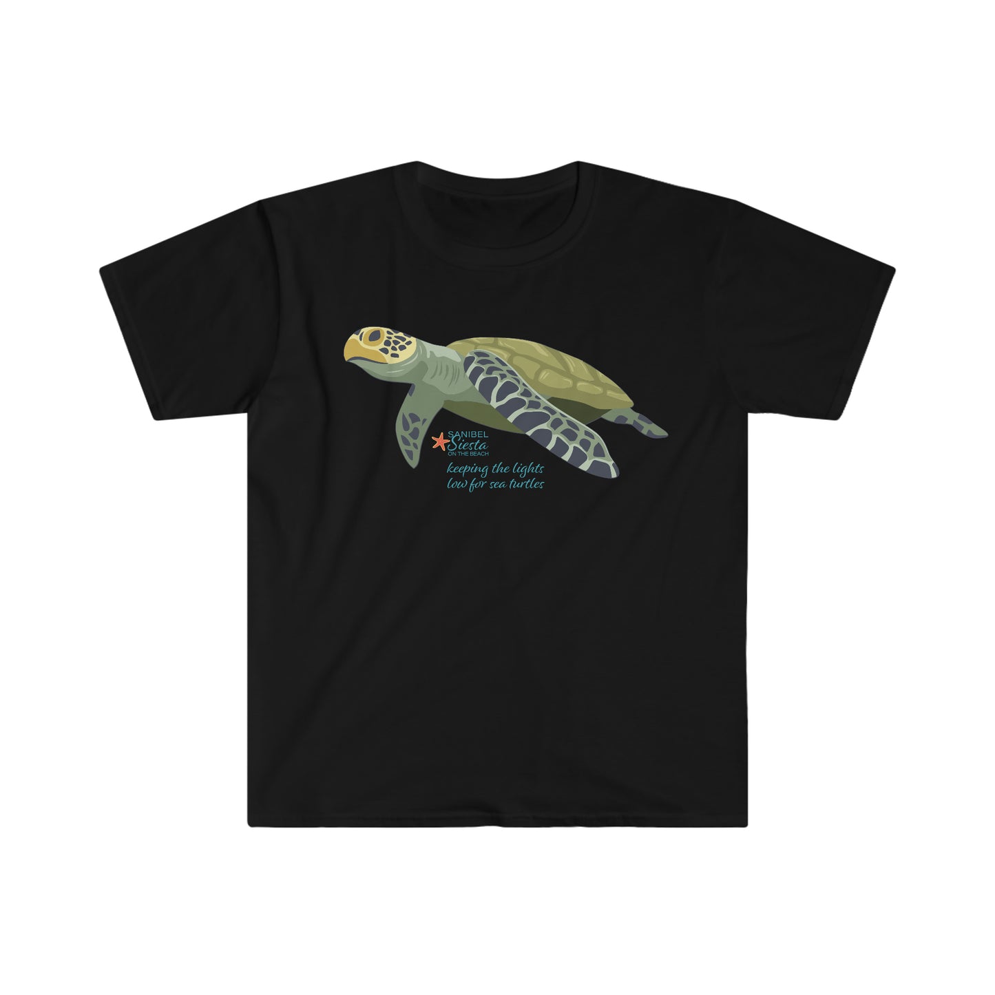 Sea Turtles Dune Restoration Unisex Softstyle T-Shirt + More Colors