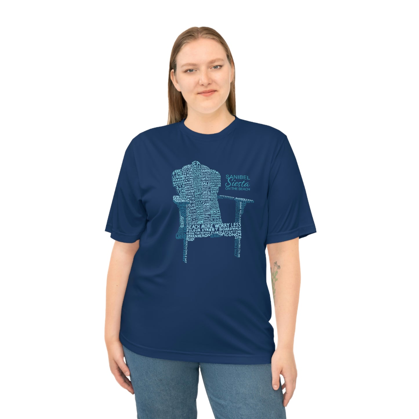 Big Blue Chair Unisex Zone Performance T-shirt + More Colors