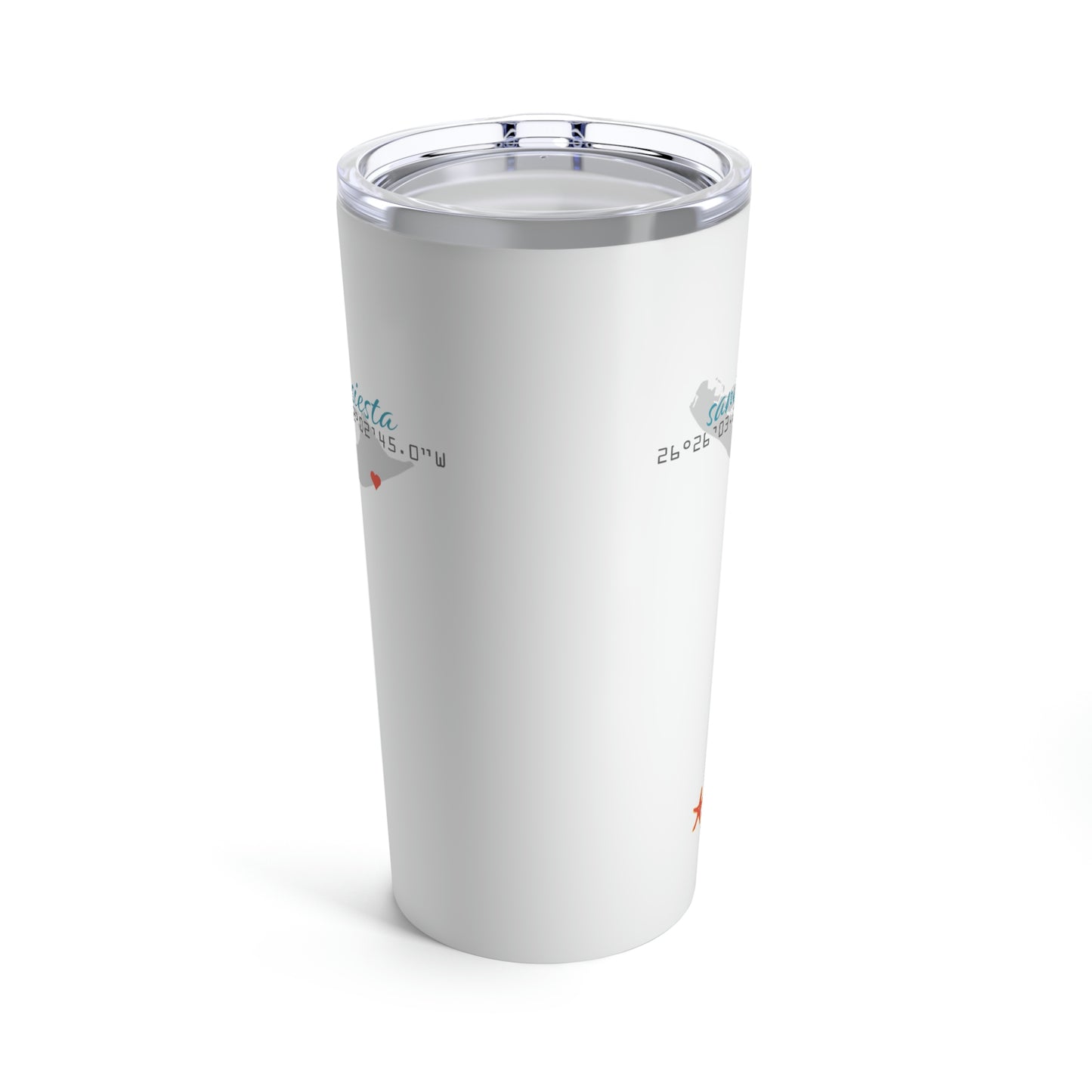 Sanibel Siesta GPS Tumbler 20oz