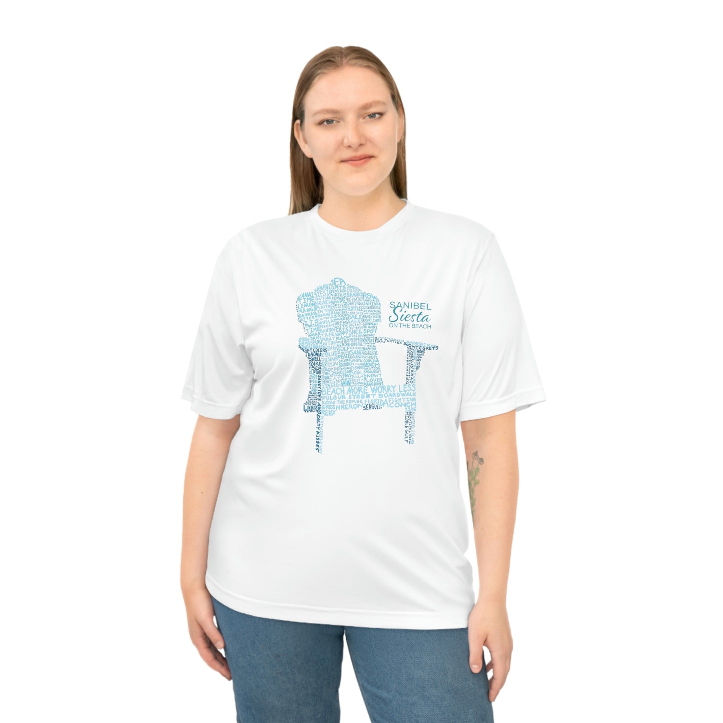 Big Blue Chair Unisex Zone Performance T-shirt + More Colors