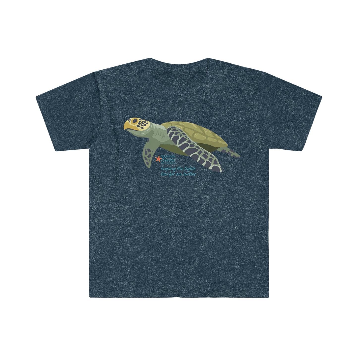Sea Turtles Dune Restoration Unisex Softstyle T-Shirt + More Colors