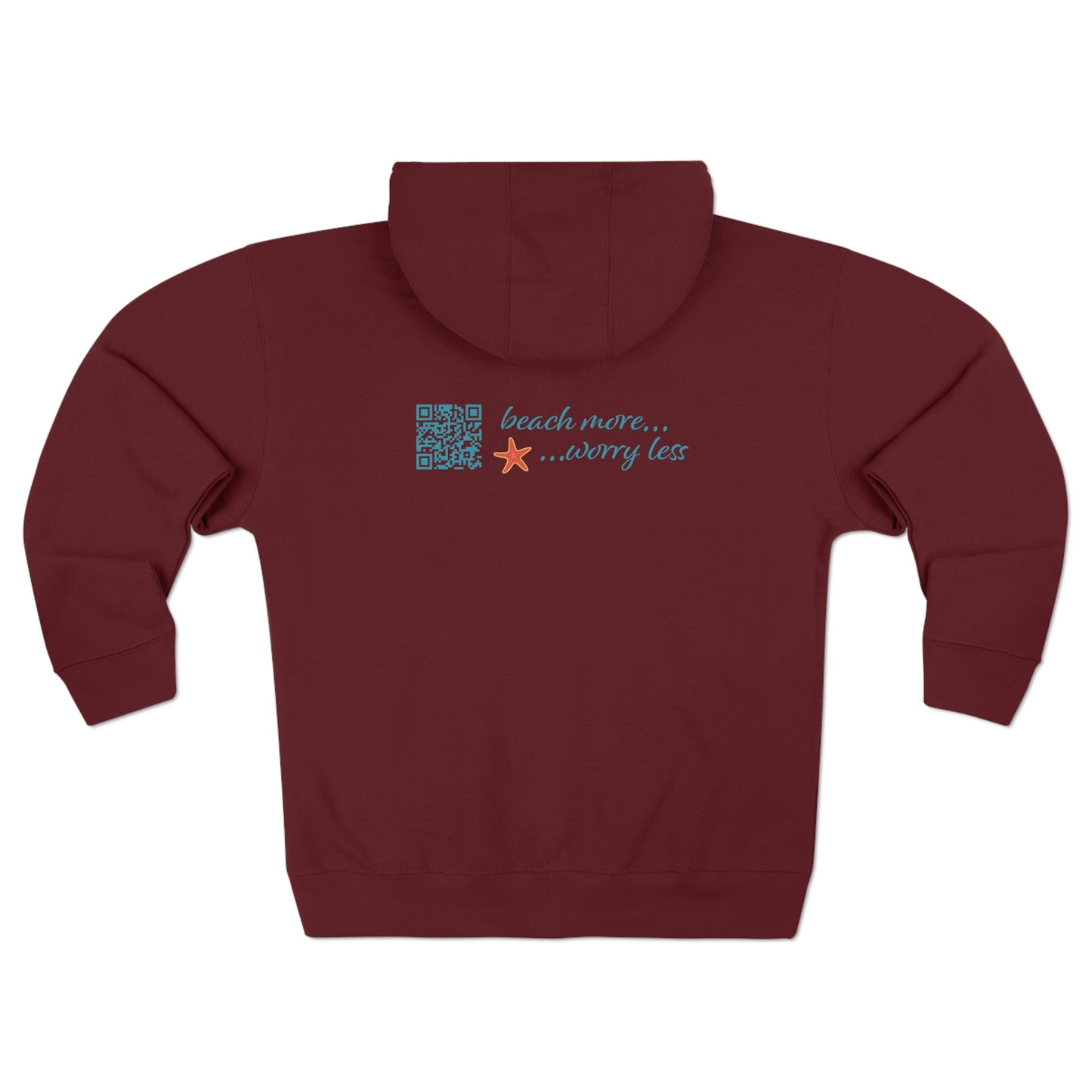 Sanibel Siesta Unisex Premium Full Zip Hoodie + More Colors