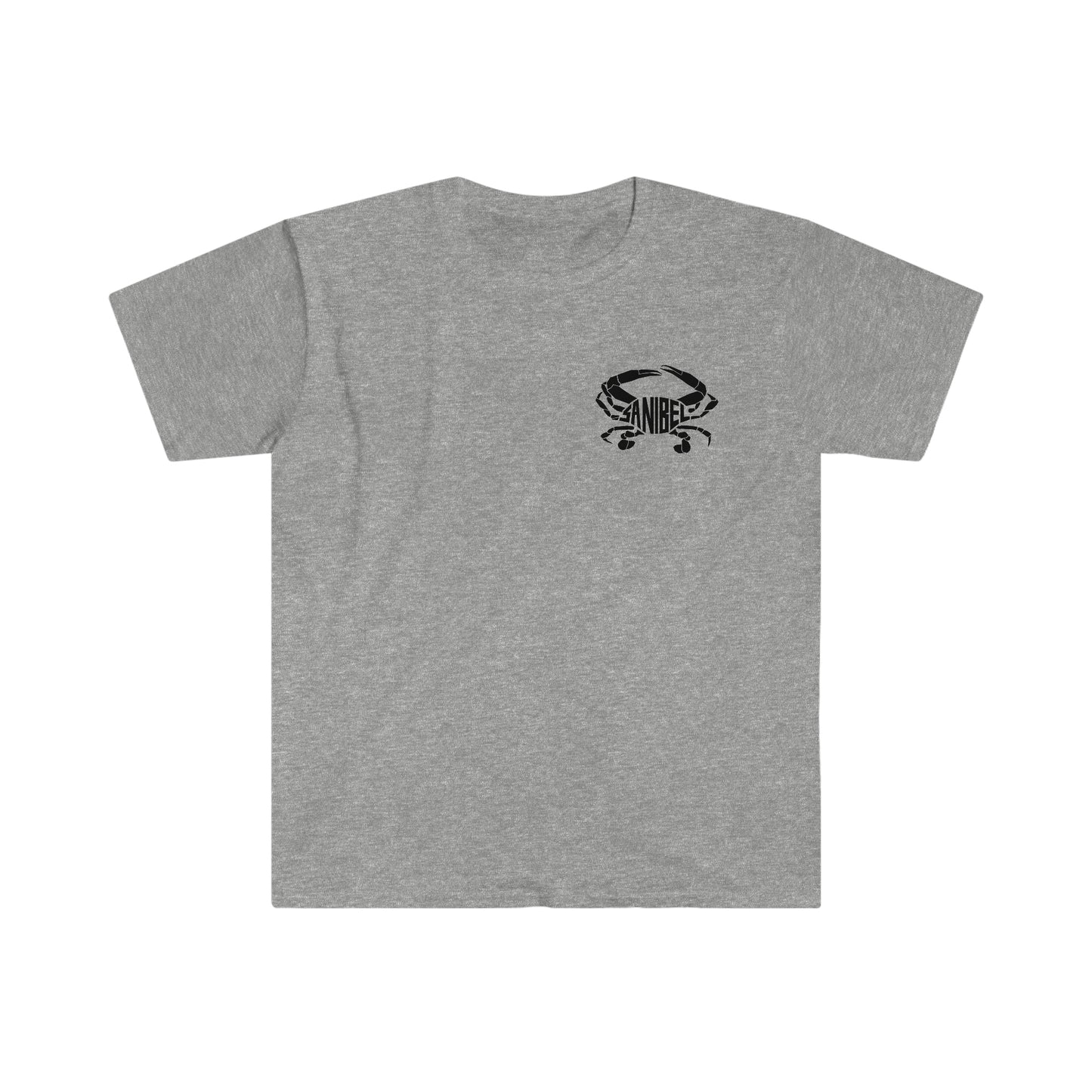 Sanibel Crab Unisex Softstyle T-Shirt + More Colors