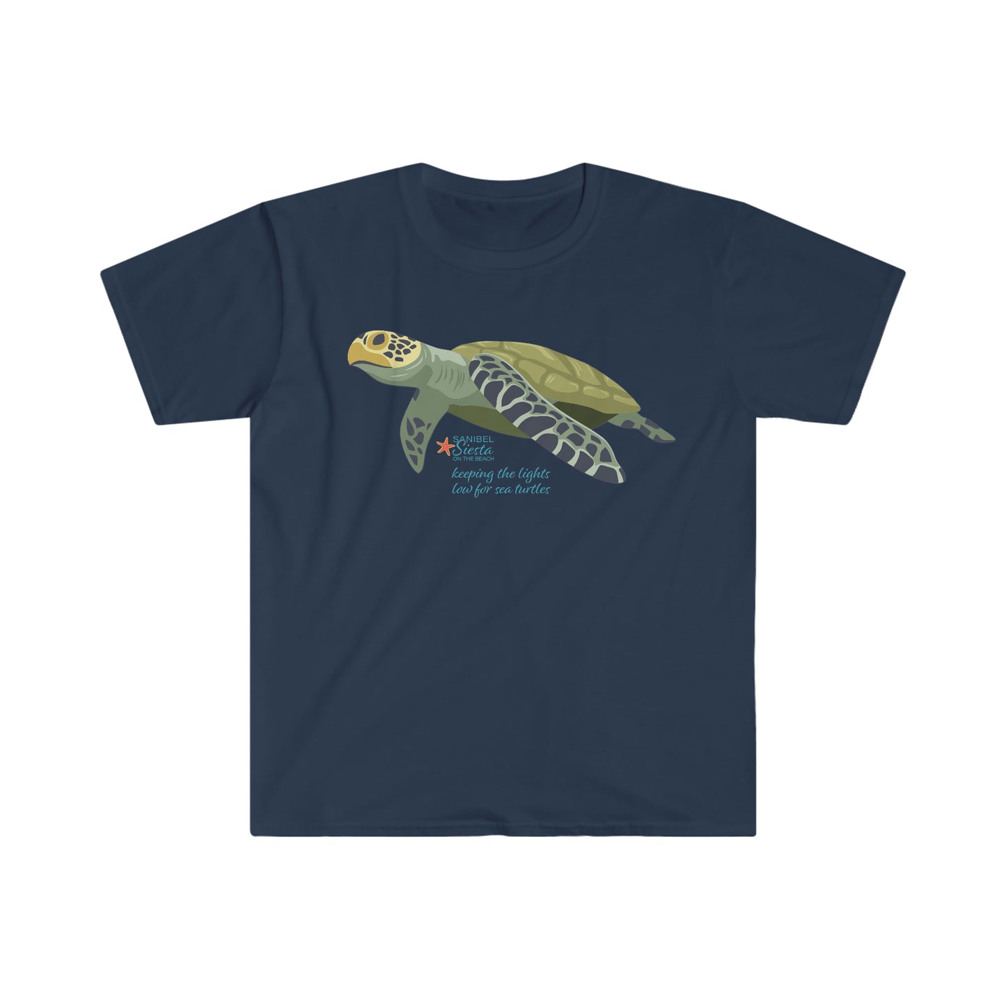 Sea Turtles Dune Restoration Unisex Softstyle T-Shirt + More Colors