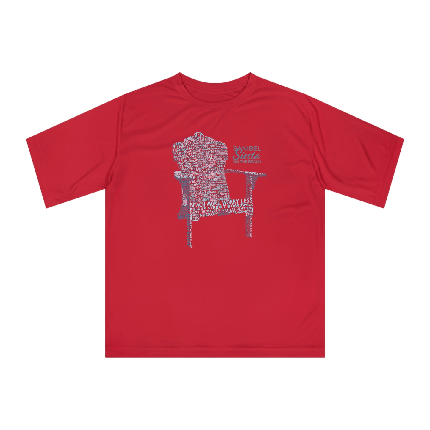 Big Blue Chair Unisex Zone Performance T-shirt + More Colors